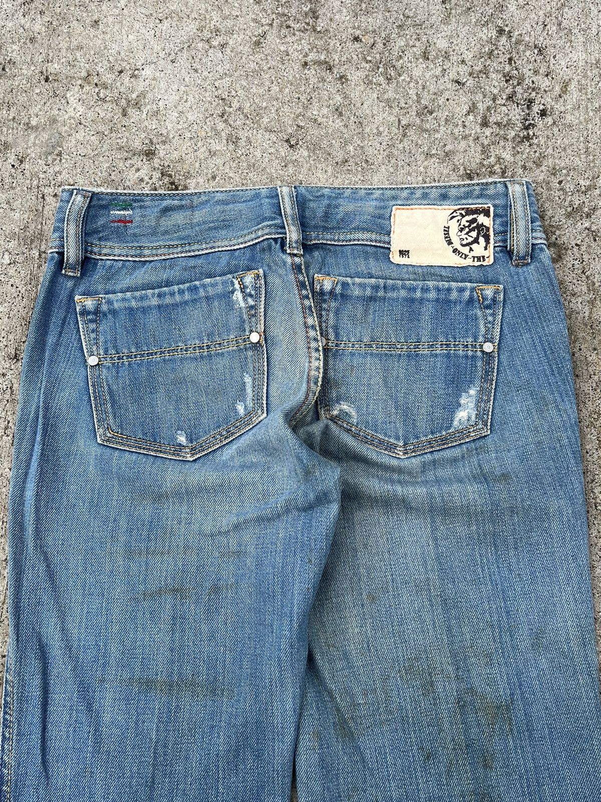 Diesel Diesel Industry Reckfly Denim Jeans Rare Pocket Size 29" - 12 Thumbnail