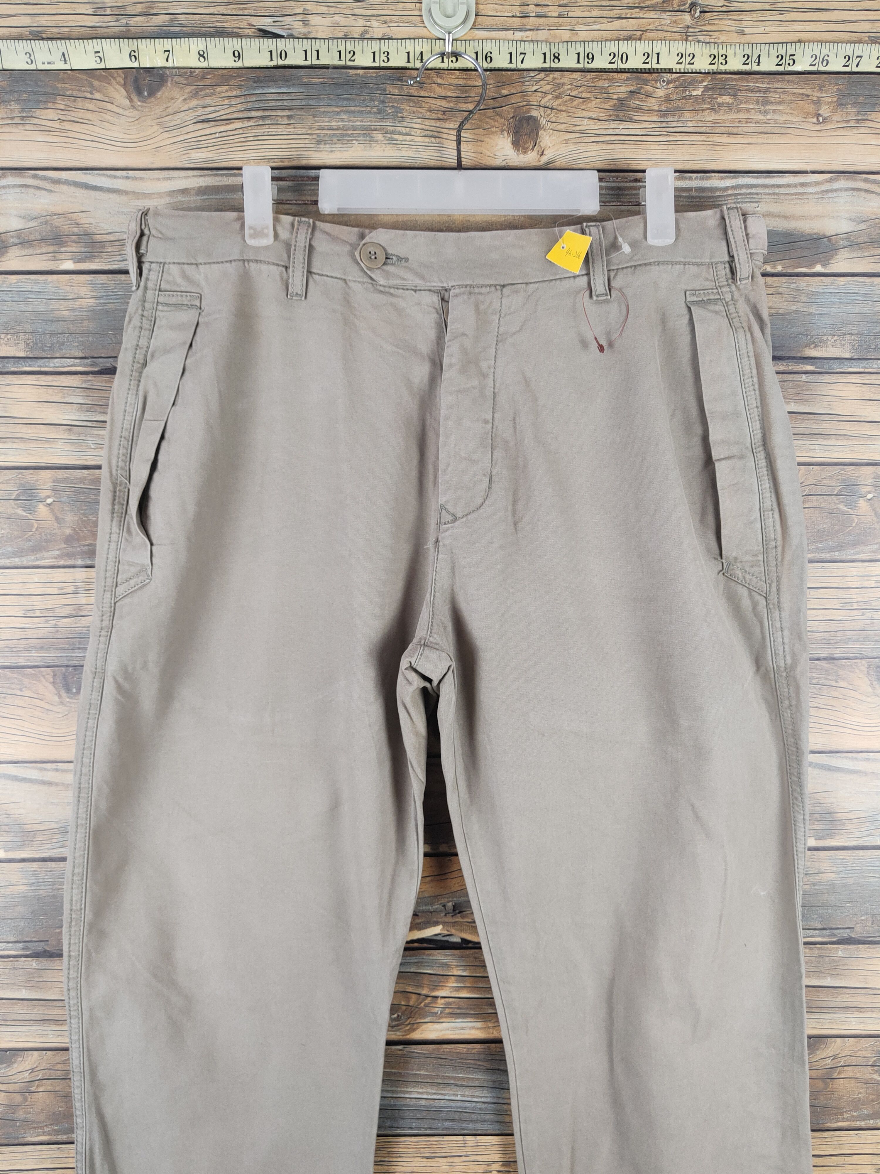 Silas DL Silas Beige Multipocket Casual Pants #46-266T Size US 35 - 2 Thumbnail