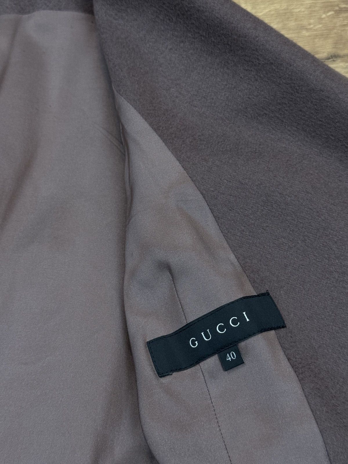 Gucci Wool trench coat Gucci original luxury streetwear item Size S / US 4 / IT 40 - 4 Thumbnail