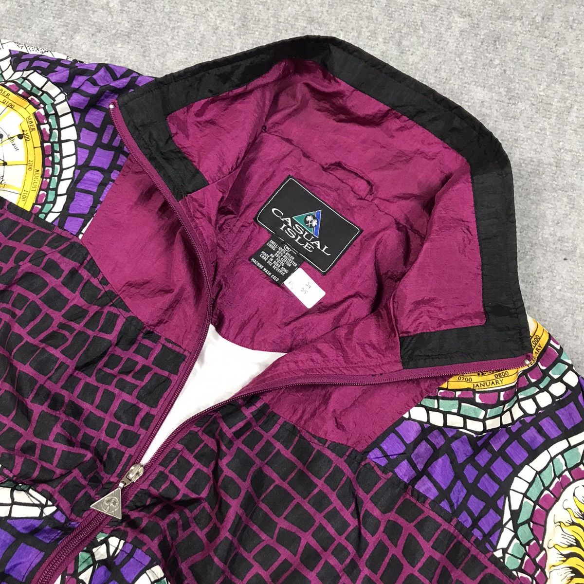 Vintage Casual Isle Multicolour Light Jacket Size US M / EU 48-50 / 2 - 12 Thumbnail