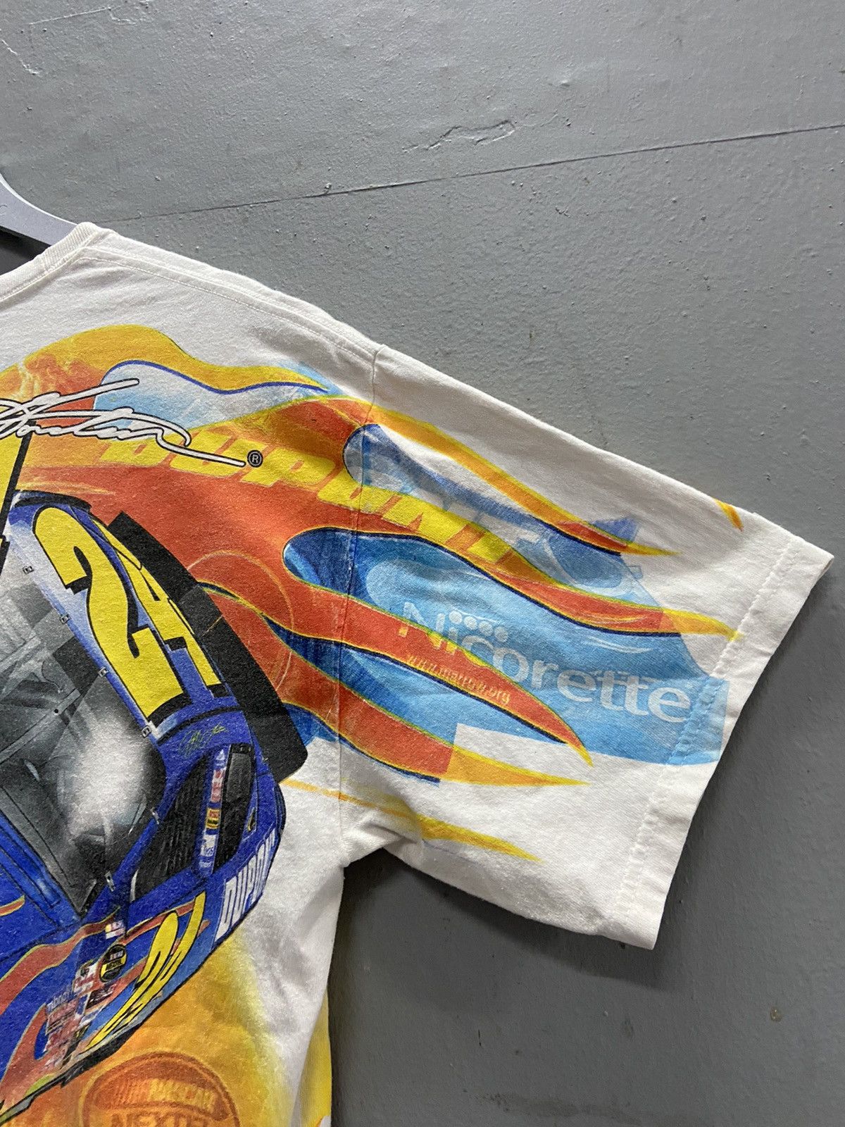 NASCAR JEFF GORDON 24 DU PONT NASCAR OVER PRINT TEE SHIRT Size US L / EU 52-54 / 3 - 8 Thumbnail