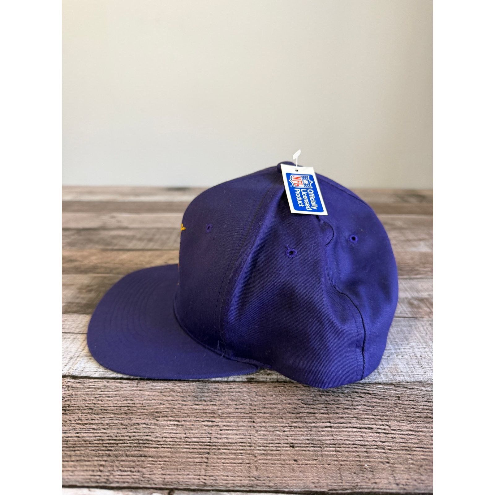 NFL Vintage Minnesota Vikings Snapback Hat - New with Tags Size ONE SIZE - 4 Thumbnail