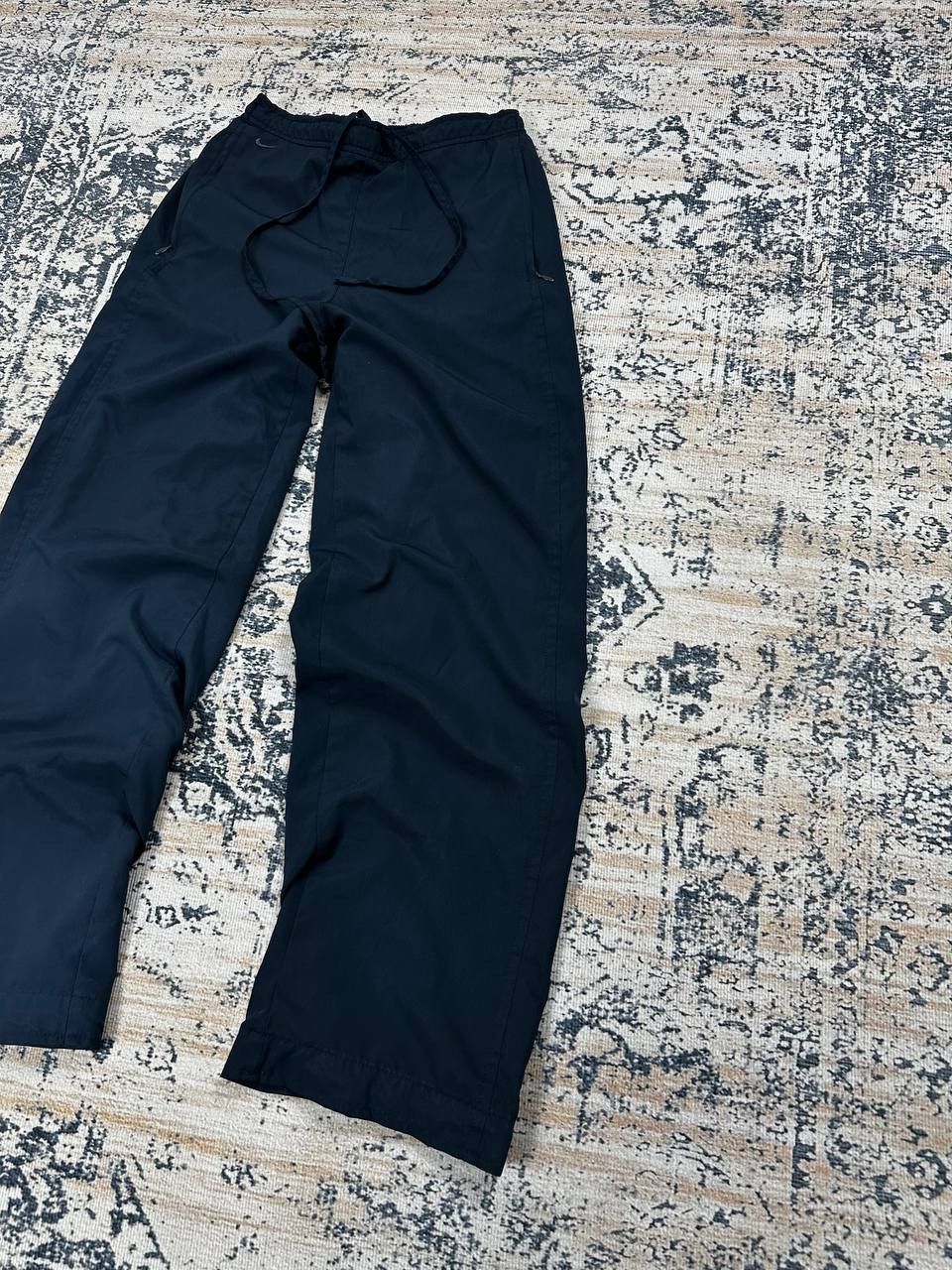 Nike × Vintage 00s Nike Vintage Nylon Drill Y2K Track Pants Size US 30 / EU 46 - 1 Thumbnail