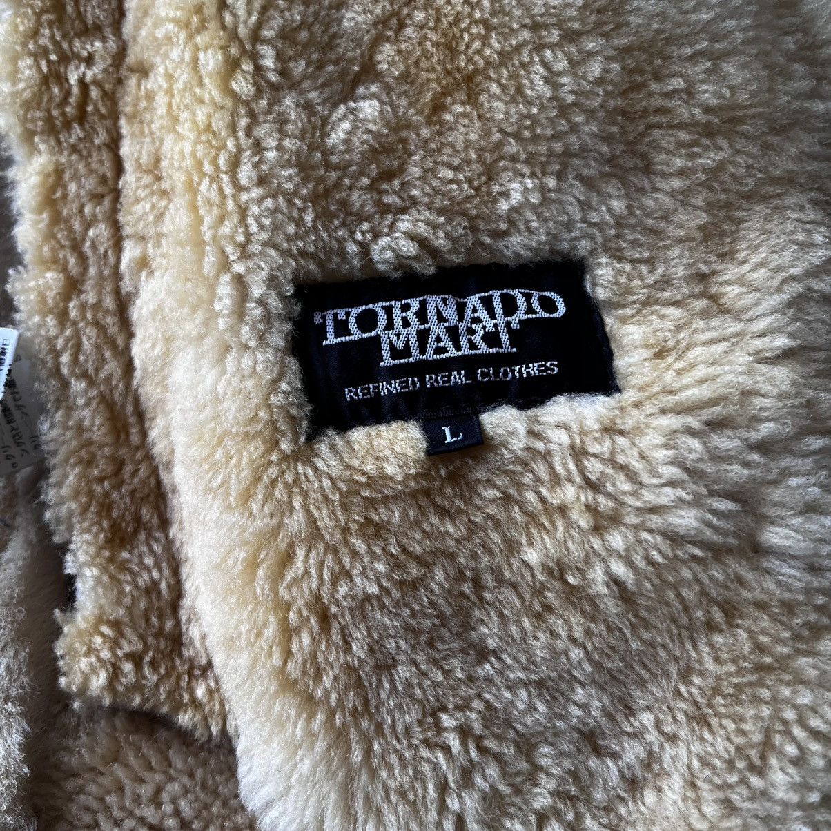 Tornado Mart Tornado Mart sheepskin shearling early 2000’s fur jacket Size US L / EU 52-54 / 3 - 2 Thumbnail