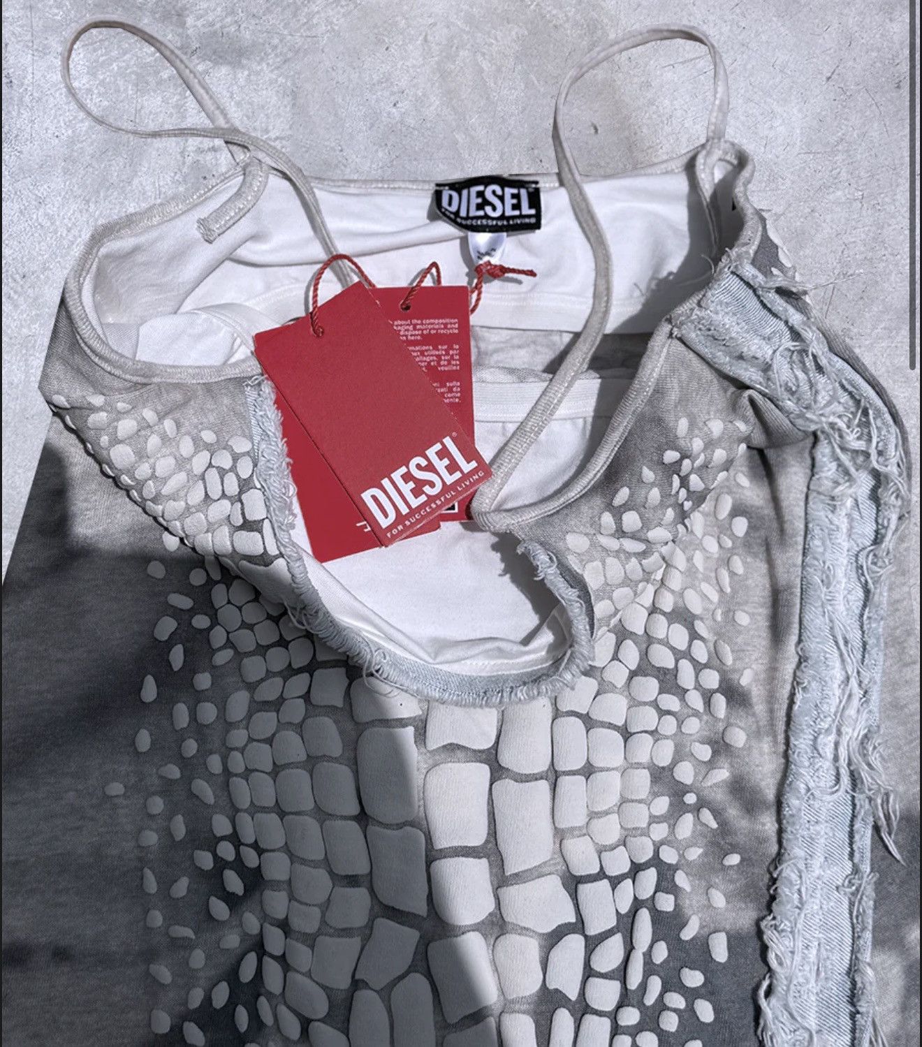 Diesel Diesel - Croc dress Size S / US 4 / IT 40 - 2 Thumbnail