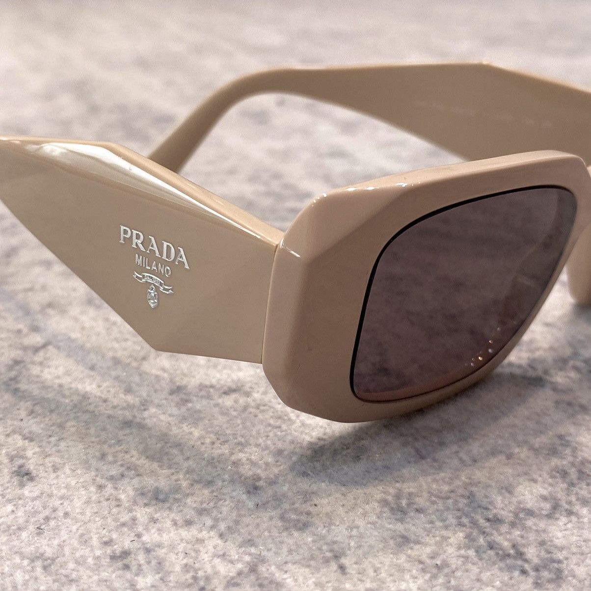 Prada PRADA SYMBOLE GLASSES PURPLE BROWN Size ONE SIZE - 2 Thumbnail