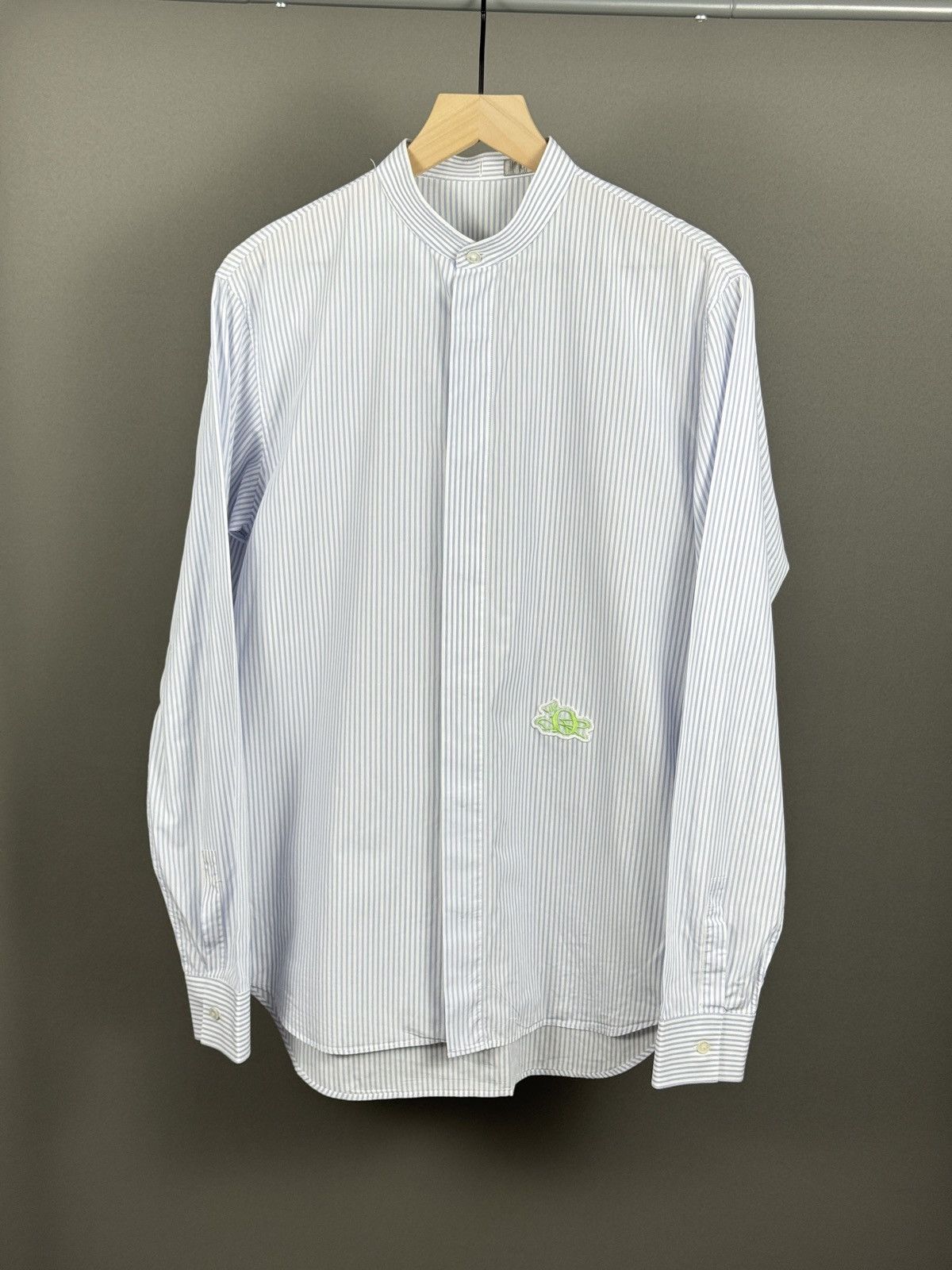 Dior Dior Homme X Travis Scott Striped Shirt Dior Logo Size Size US M / EU 48-50 / 2 - 3 Thumbnail