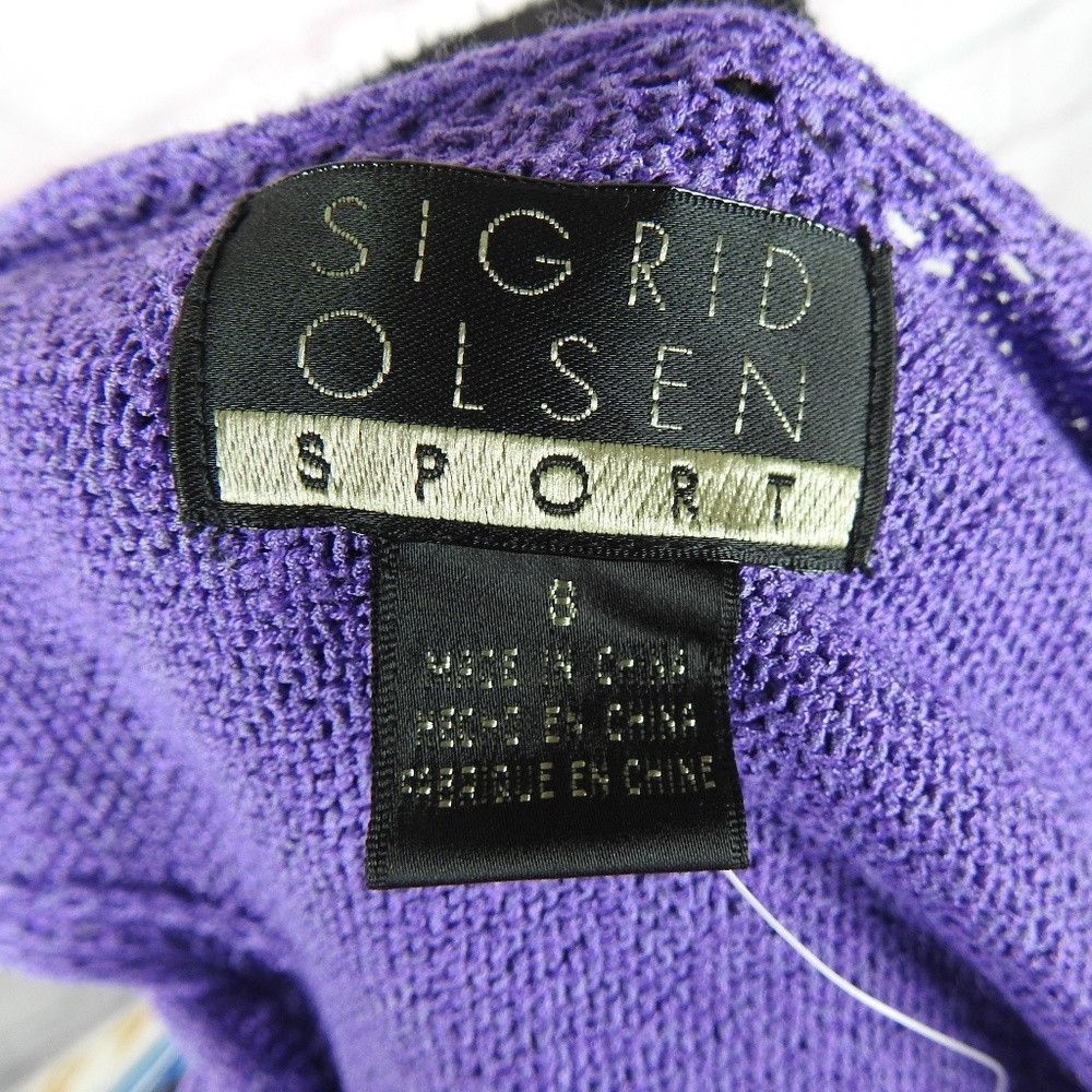 Other Sigrid Olsen Sport Purple Top Sleeveless size small Size S / US 4 / IT 40 - 5 Thumbnail