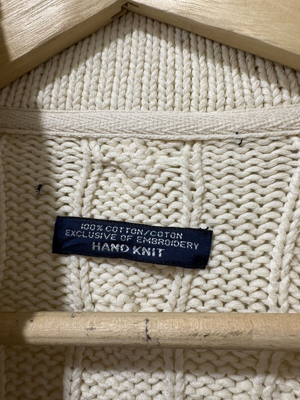 Polo Ralph Lauren Vintage Polo Ralph Lauren Knit Cardigan Patch Custom ReWork Size US XL / EU 56 / 4 - 5 Thumbnail