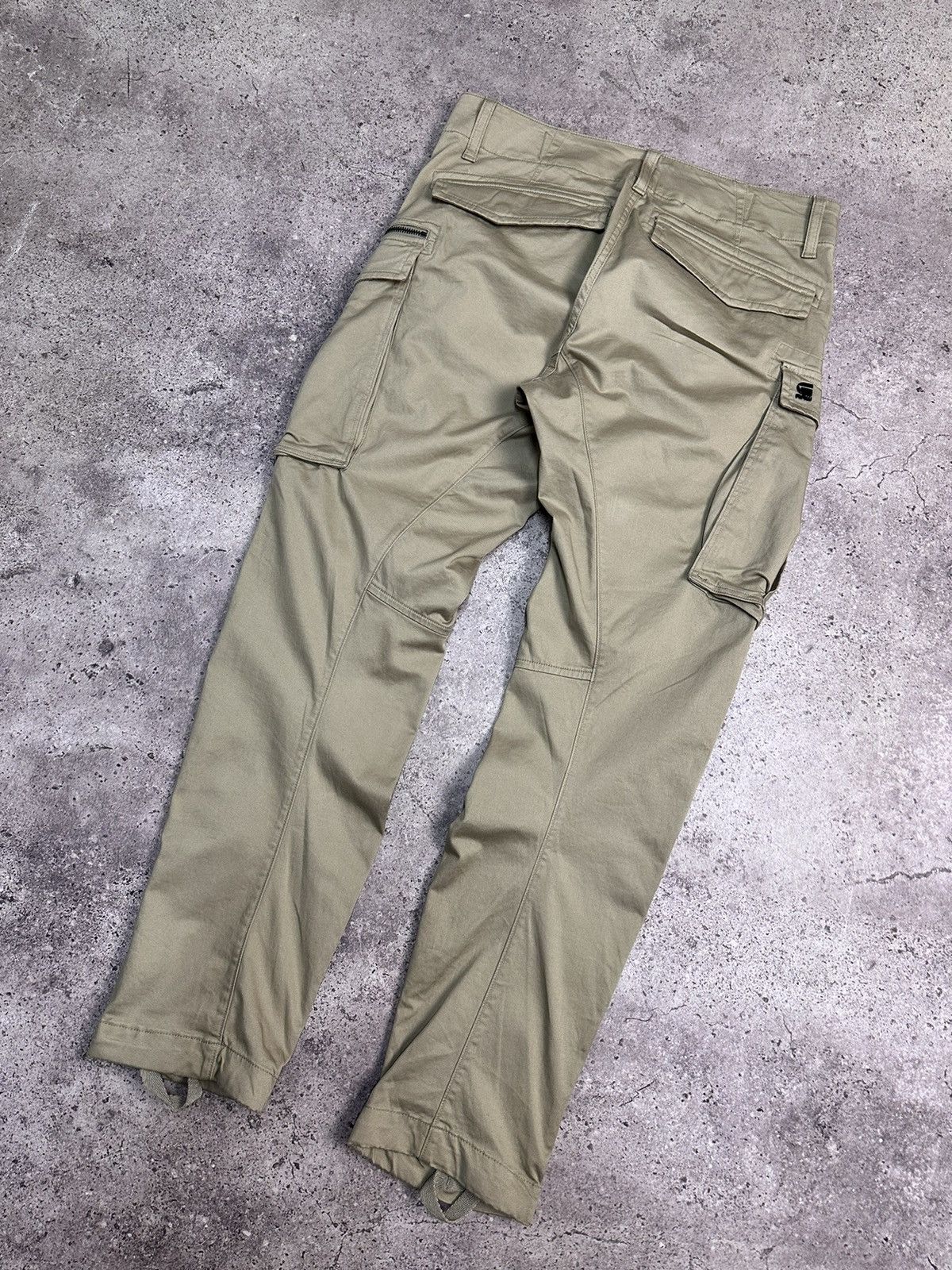 G-Star LGB Baggy GOA Flare Military Style Cargo Pants Ifsixwasnine Size US 32 / EU 48 - 12 Thumbnail