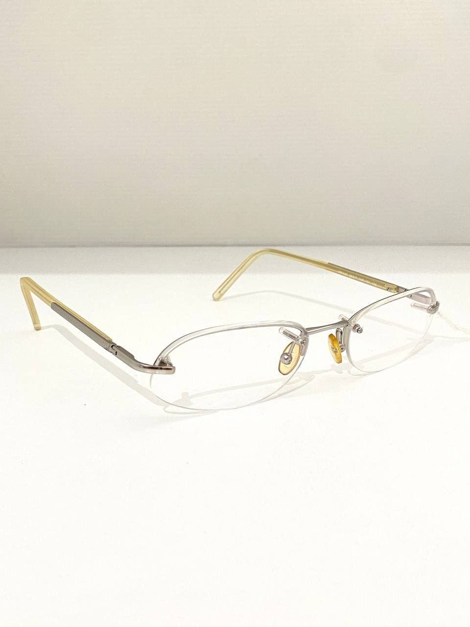 Prada Prada Logo Rimless Retro Oval Vintage Eyeglasses Size ONE SIZE - 3 Thumbnail