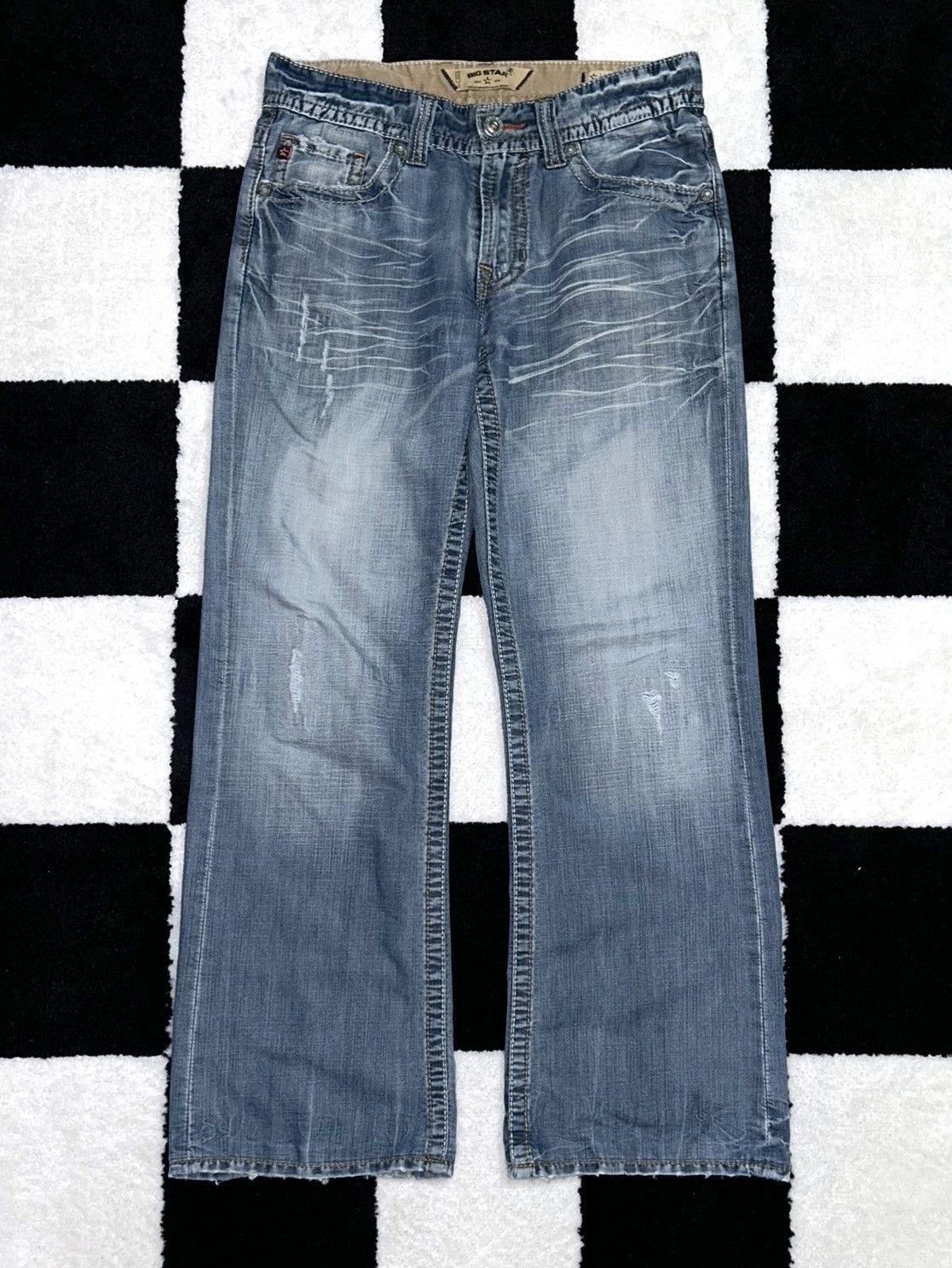 Big Star Big Star Y2K Bootcut Jeans Size US 32 / EU 48 - 2 Thumbnail