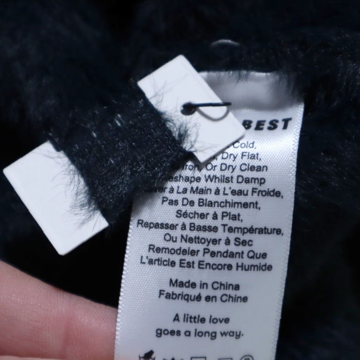 Aritzia Aritzia Sunday Best 100% Nylon Kitten Crop Sweater Navy Blue Women's S Shirt Womens Small Blue 90s? Size S / US 4 / IT 40 - 7 Thumbnail