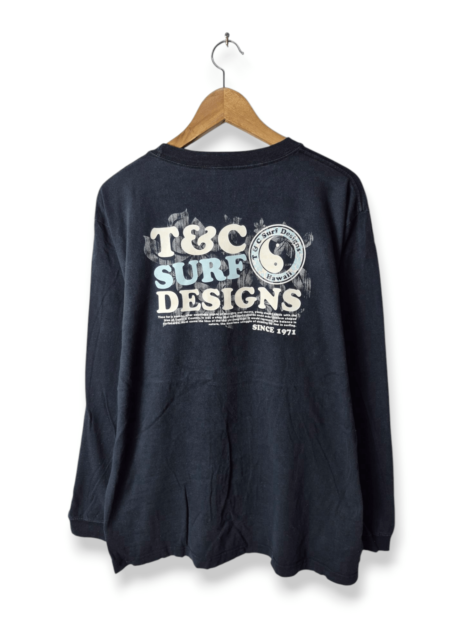 Other 🏂 T&C Surf Hawaii Big Logo Longsleeves Tee Size US L / EU 52-54 / 3 - 1 Thumbnail