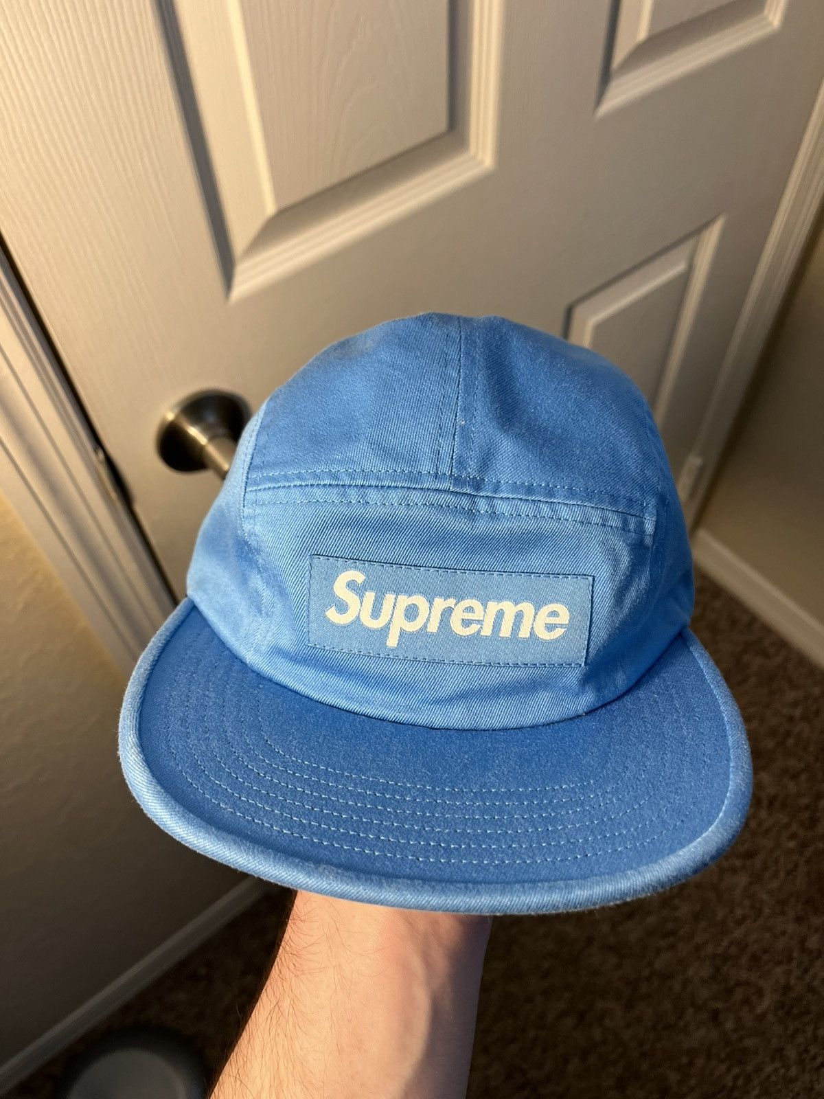 Supreme Supreme Washed Chino Twill Camp Cap SS20 Size ONE SIZE - 1 Thumbnail
