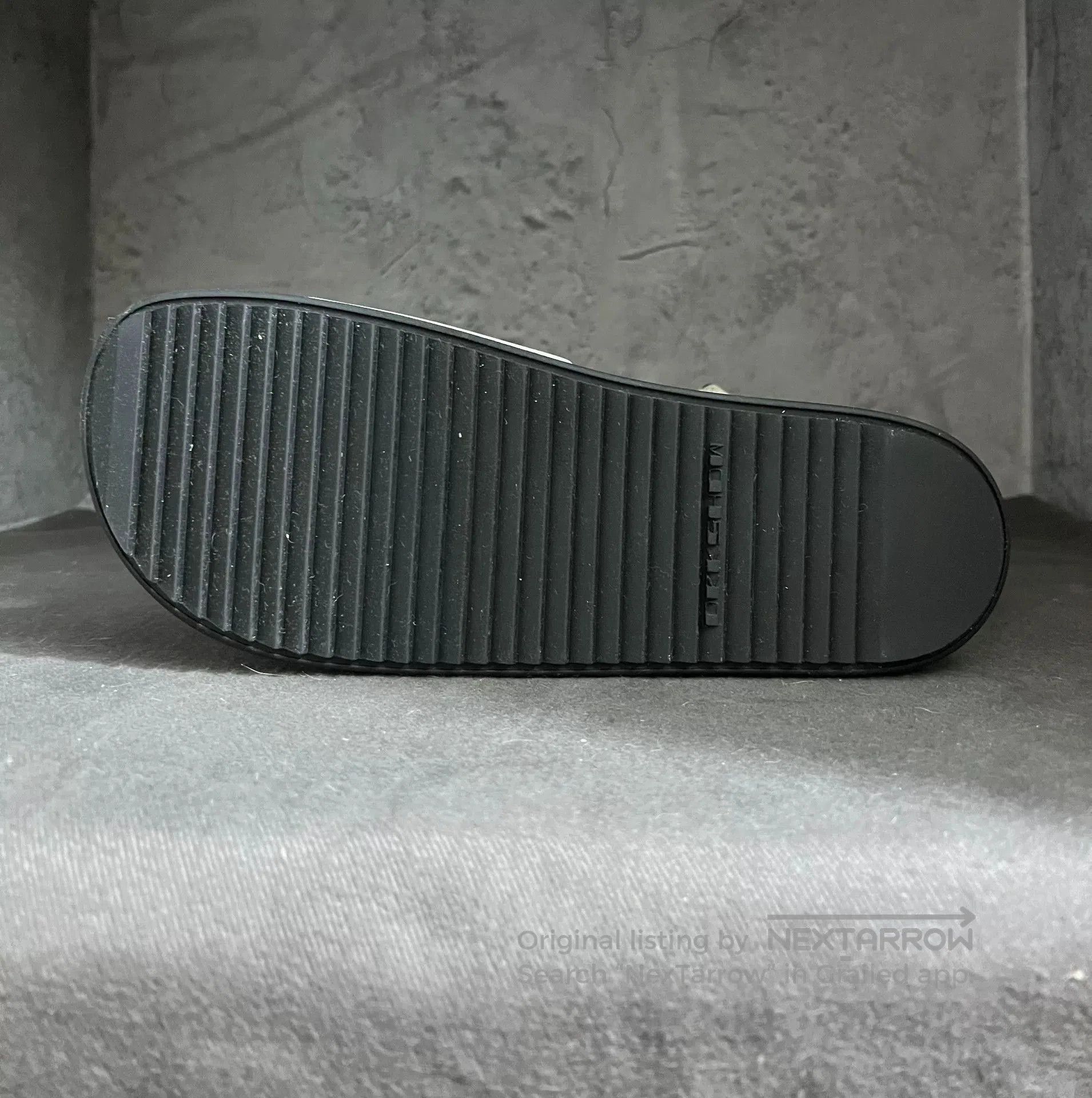 Rick Owens Drkshdw Rick Owens Black Slide Sandals. Size US 8 / EU 41 - 4 Thumbnail