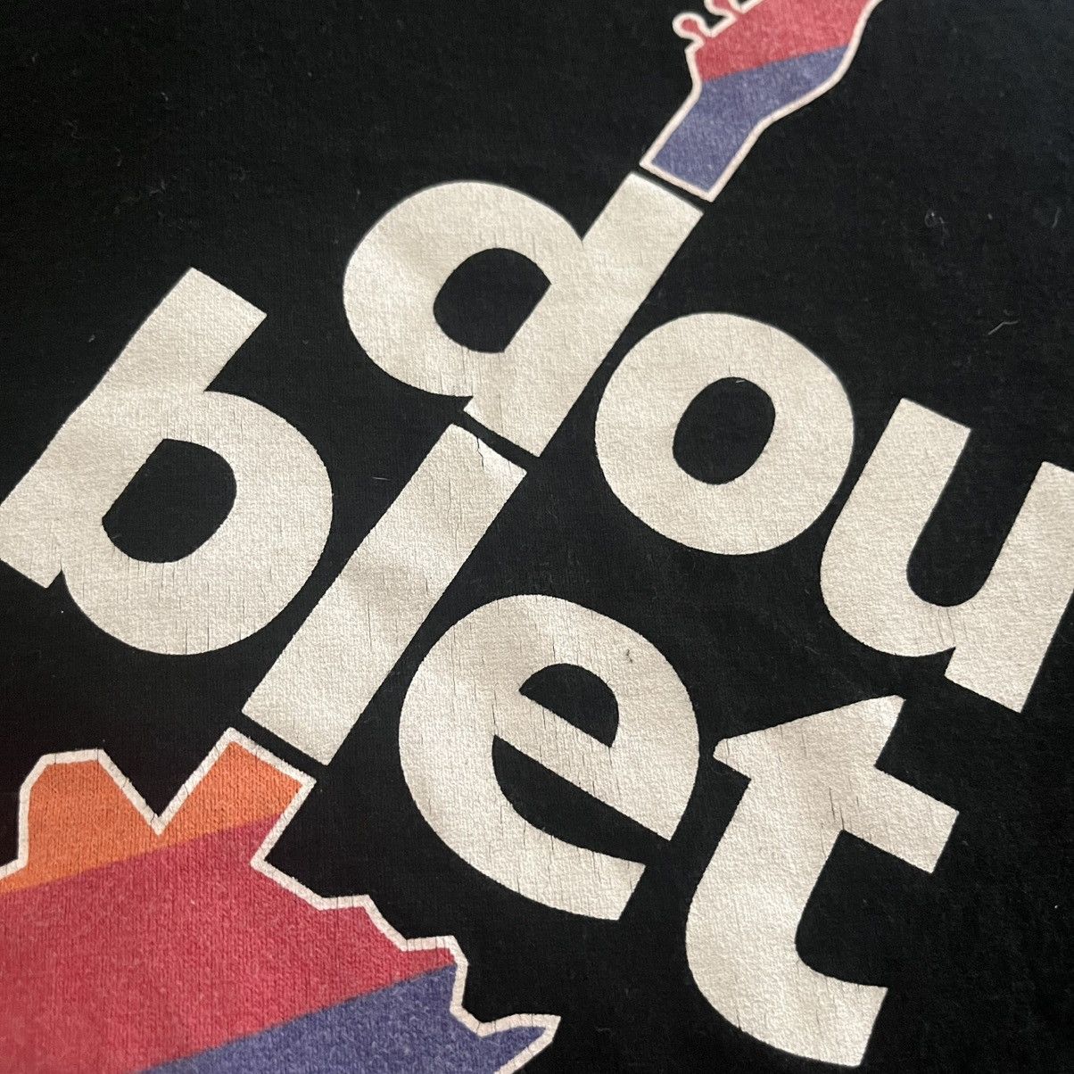 Doublet Doublet Guitar Logo T-Shirt Black | XL Size US XL / EU 56 / 4 - 3 Thumbnail