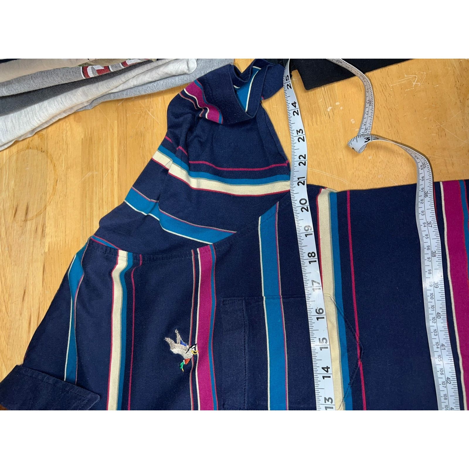 Vintage Vintage Cross Creek Polo Shirt Cotton Mallard Duck 90s L Size US L / EU 52-54 / 3 - 8 Thumbnail