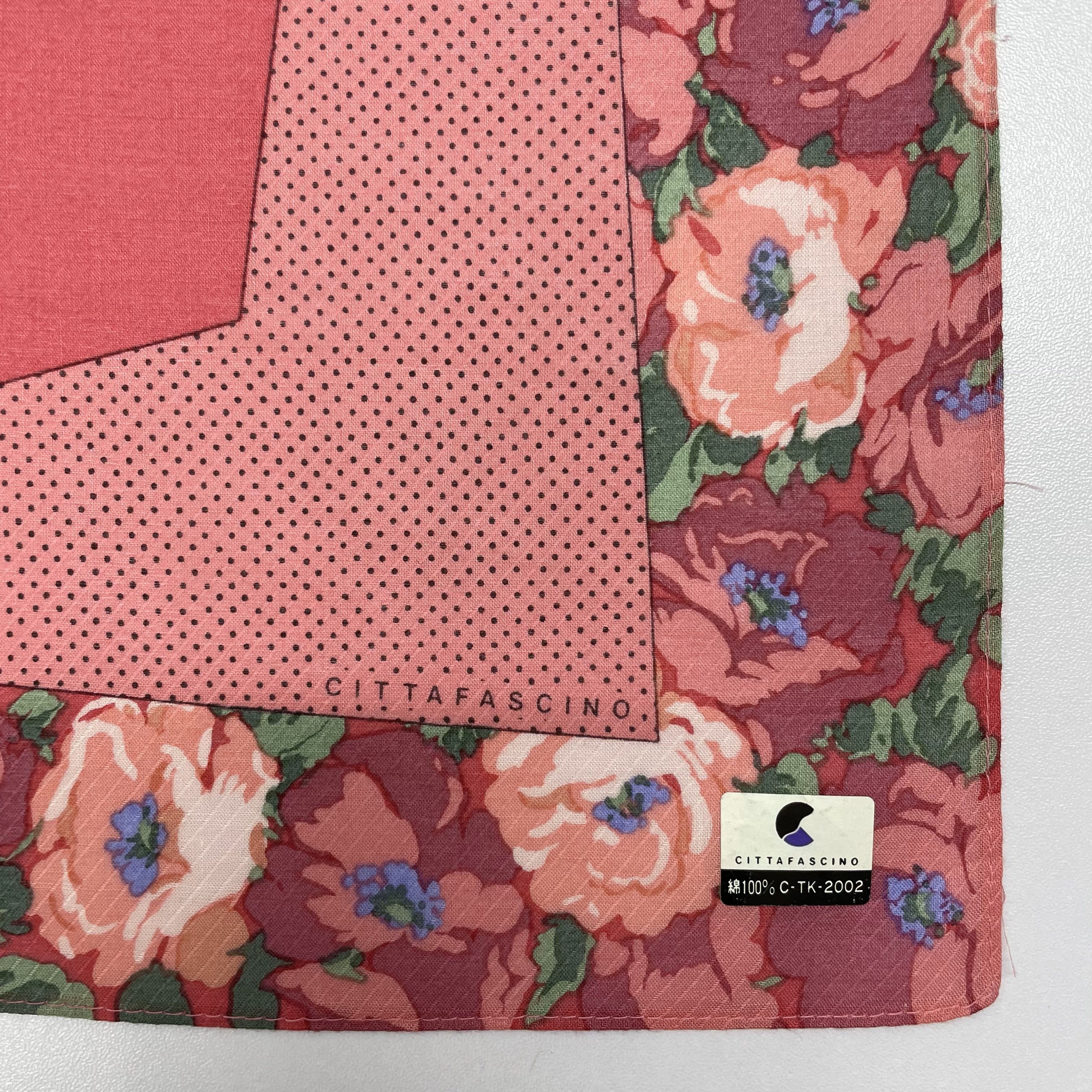 Vintage Cittafascino Handkerchief / Neckerchief / Bandana - 4328 Size ONE SIZE - 4 Thumbnail