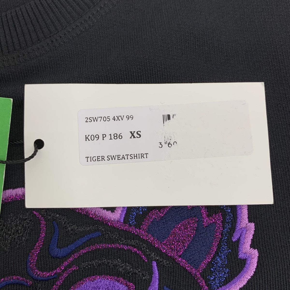 Kenzo Kenzo Tiger Head Embroidered Long Sleeve Sweatshirt K26WX Size XS / US 0-2 / IT 36-38 - 7 Thumbnail