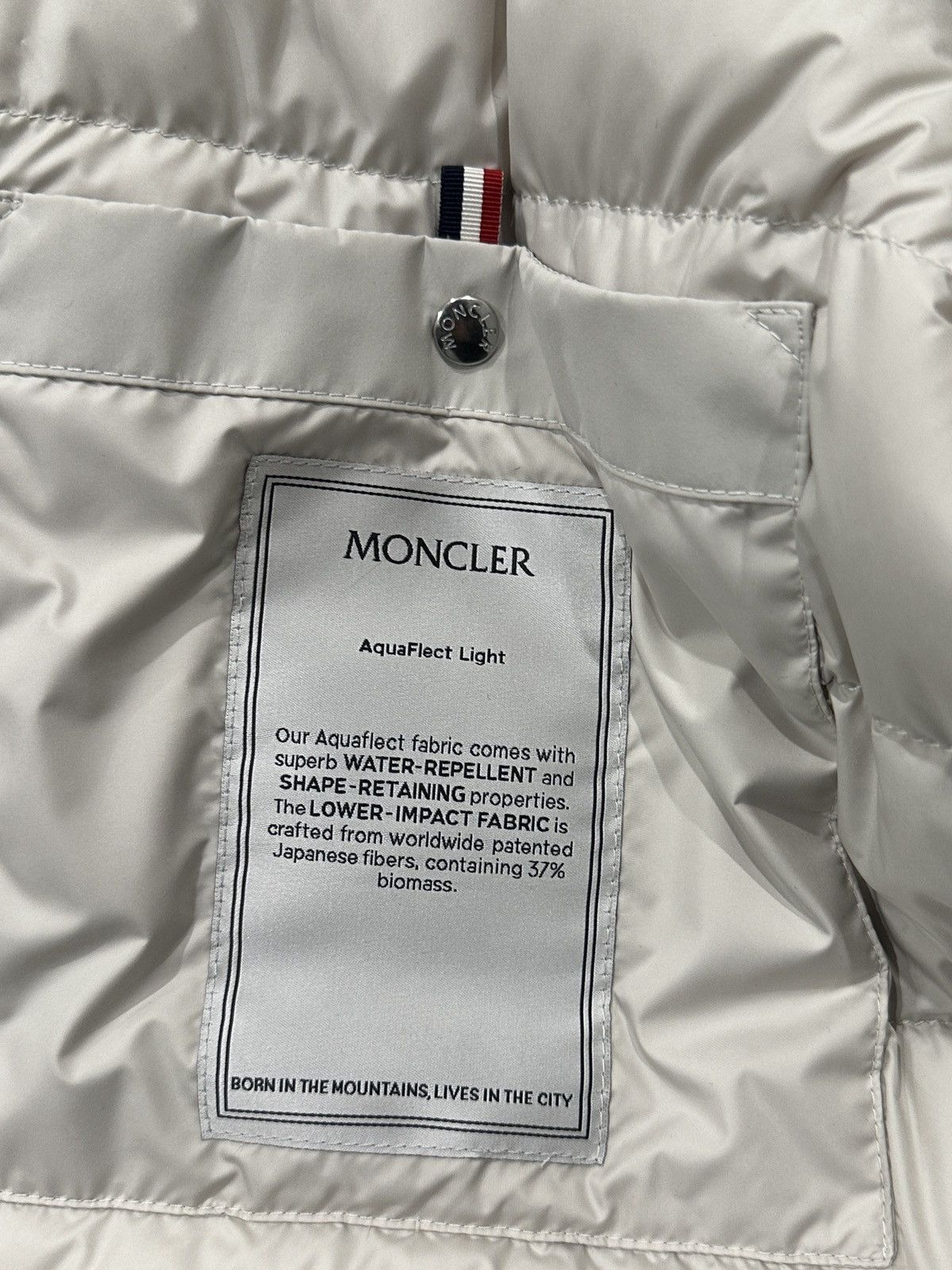 Moncler Moncler Leather Trim Lanques Light Down Jacket Size US M / EU 48-50 / 2 - 9 Thumbnail