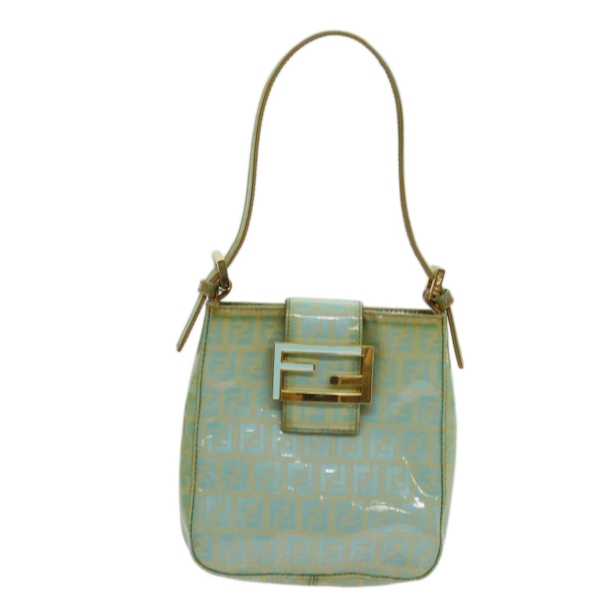 Fendi Zucchino Green Canvas Handbag (Pre-Owned) Size ONE SIZE - 1 Thumbnail