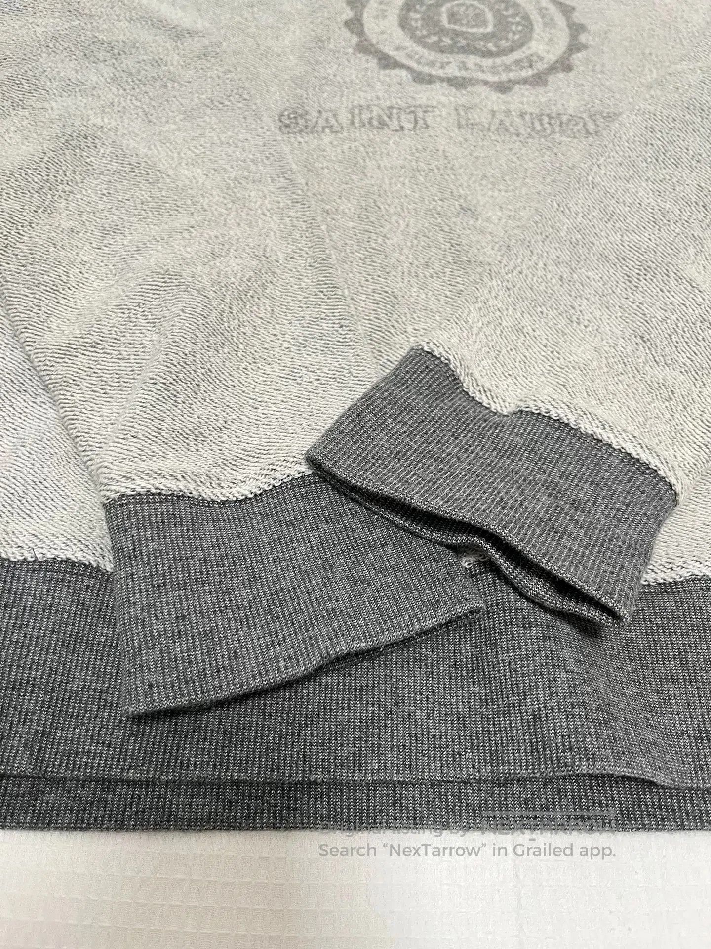Saint Laurent Paris Saint Laurent Gray Hoodie Size L. Size US L / EU 52-54 / 3 - 2 Thumbnail