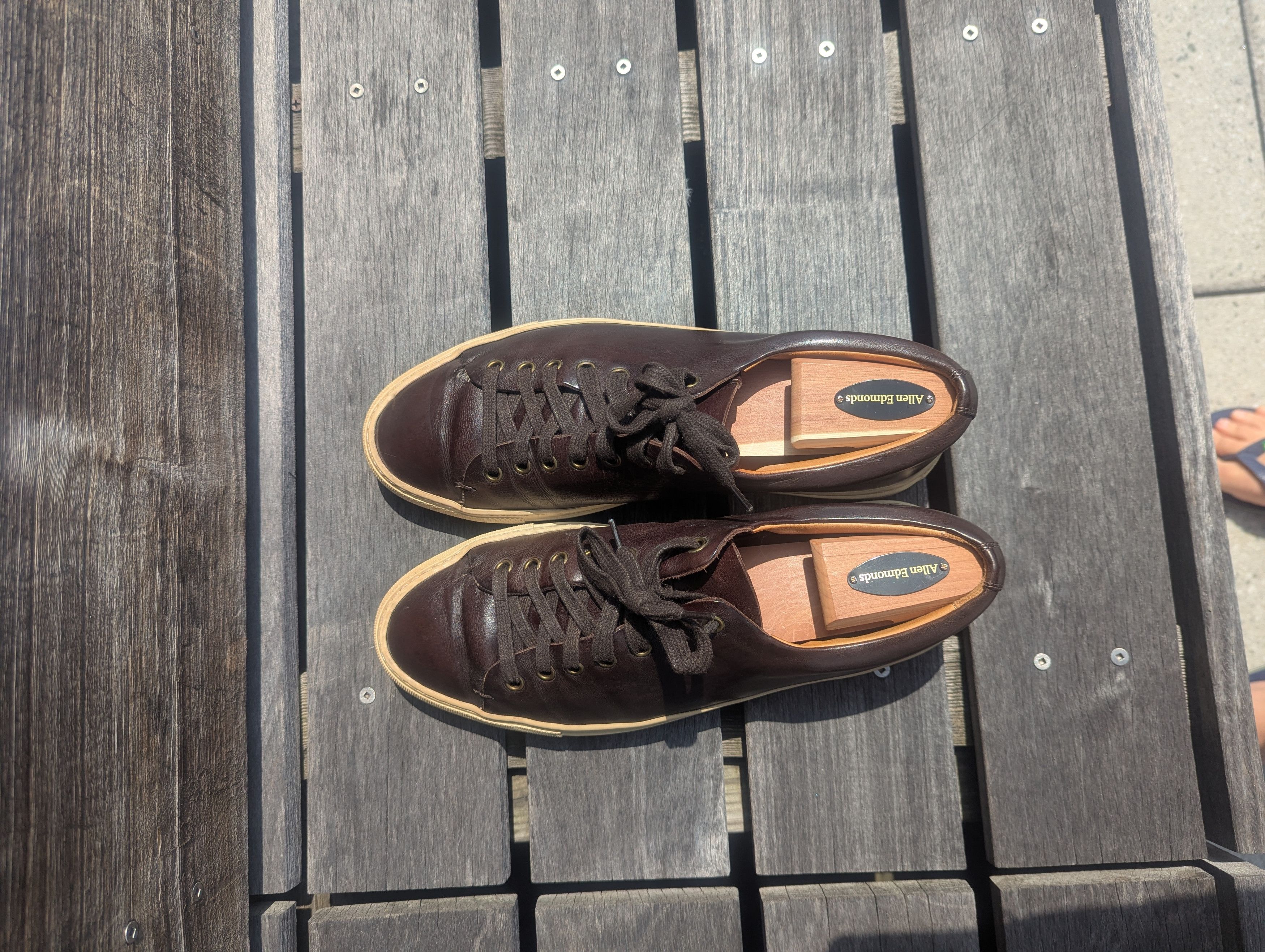 Buttero Tanino Sneakers in Ebony Leather Size US 7 / EU 40 - 5 Thumbnail