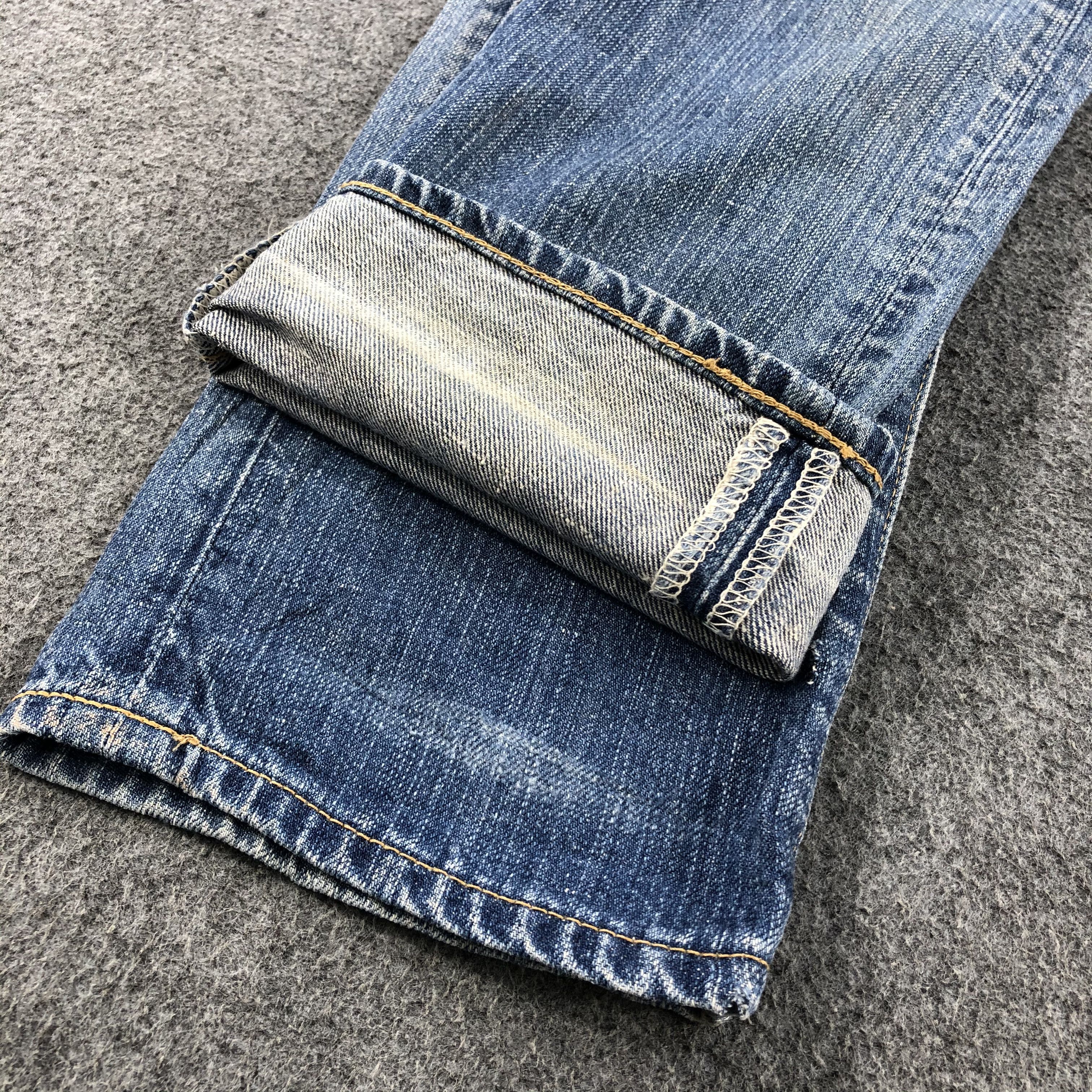 Levi's × Vintage Vintage Distress Levis 505 Red Loop Jeans-JM1432 Size US 30 / EU 46 - 7 Thumbnail