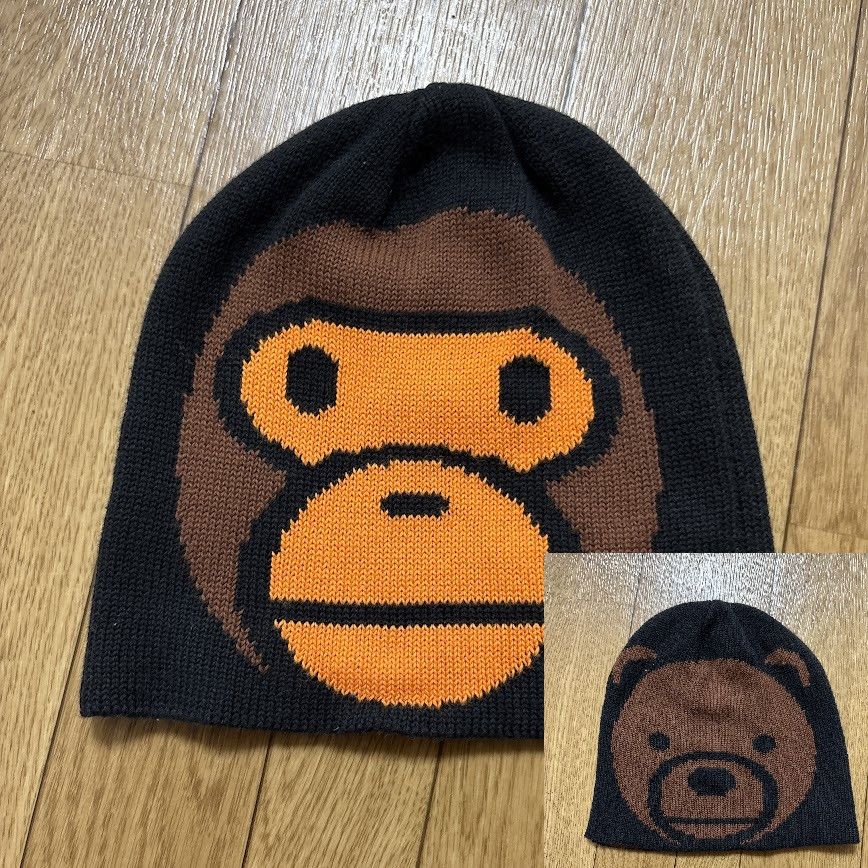 OG Vintage NIGO Bape baby milo beanie animal a bathing ape