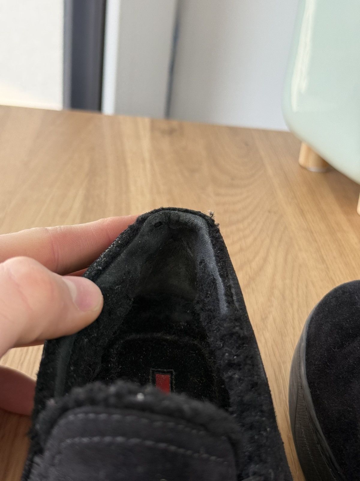 Prada × Vintage Prada Vintage Women’s Black Luxury Leather Shoes Sneakers Size US 6 / IT 36 - 14 Thumbnail