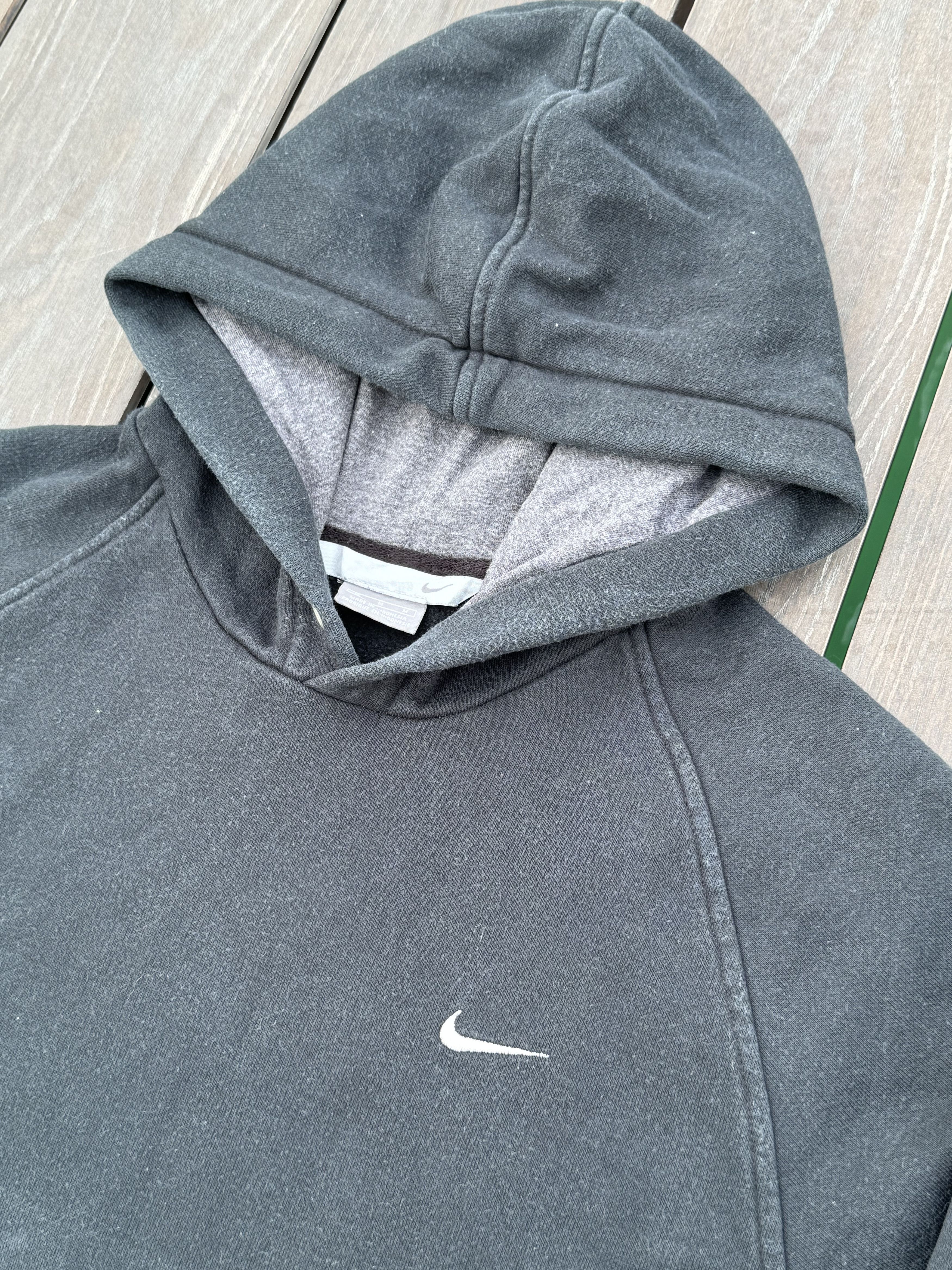 Nike VTG 2000’s Nike Check Swoosh Hoodie Sweatshirt Size US M / EU 48-50 / 2 - 6 Thumbnail
