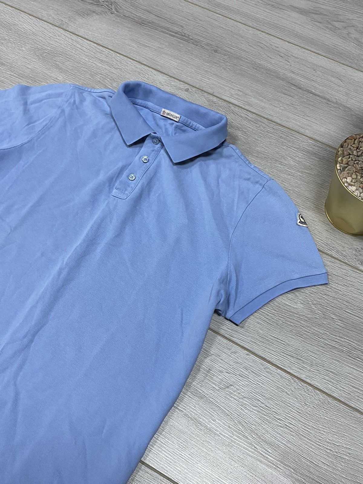 Moncler Moncler vintage big logo polo Manica Corta Size US M / EU 48-50 / 2 - 3 Thumbnail