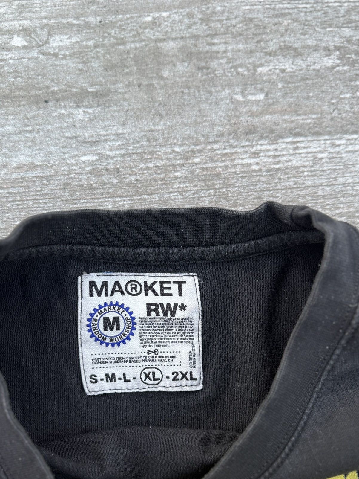 Market Black Collage Tee Size US XL / EU 56 / 4 - 3 Thumbnail