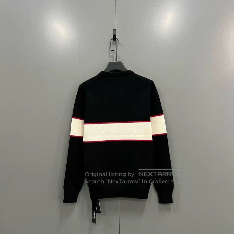 Givenchy Givenchy Color Blocked Big Logo Printed Knit Shirt Size US XS / EU 42 / 0 - 2 Thumbnail