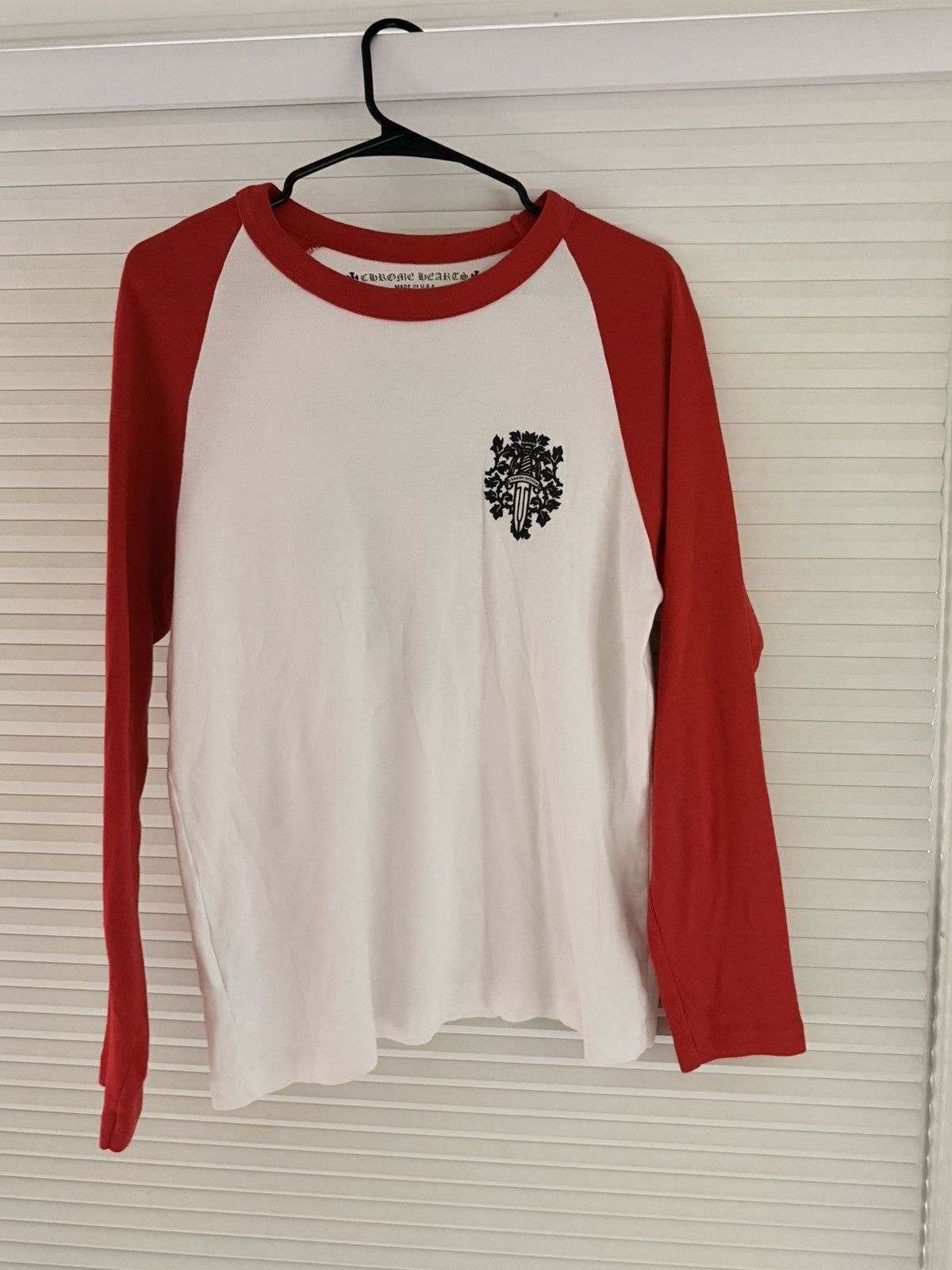 トップス chrome hearts WOMENS BASEBALL TEE Chrome Hearts | Tops | Chrome Hearts Baseball Tee | Poshmark
