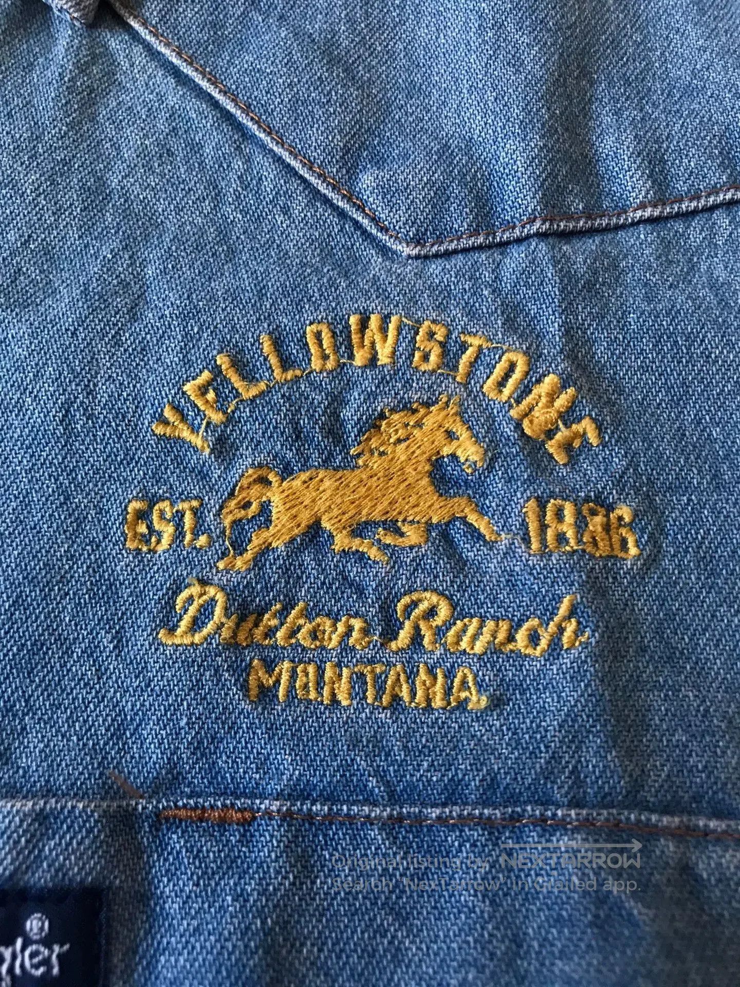 Wrangler Wrangler x Yellowstone Western Shirt. Size US L / EU 52-54 / 3 - 4 Thumbnail