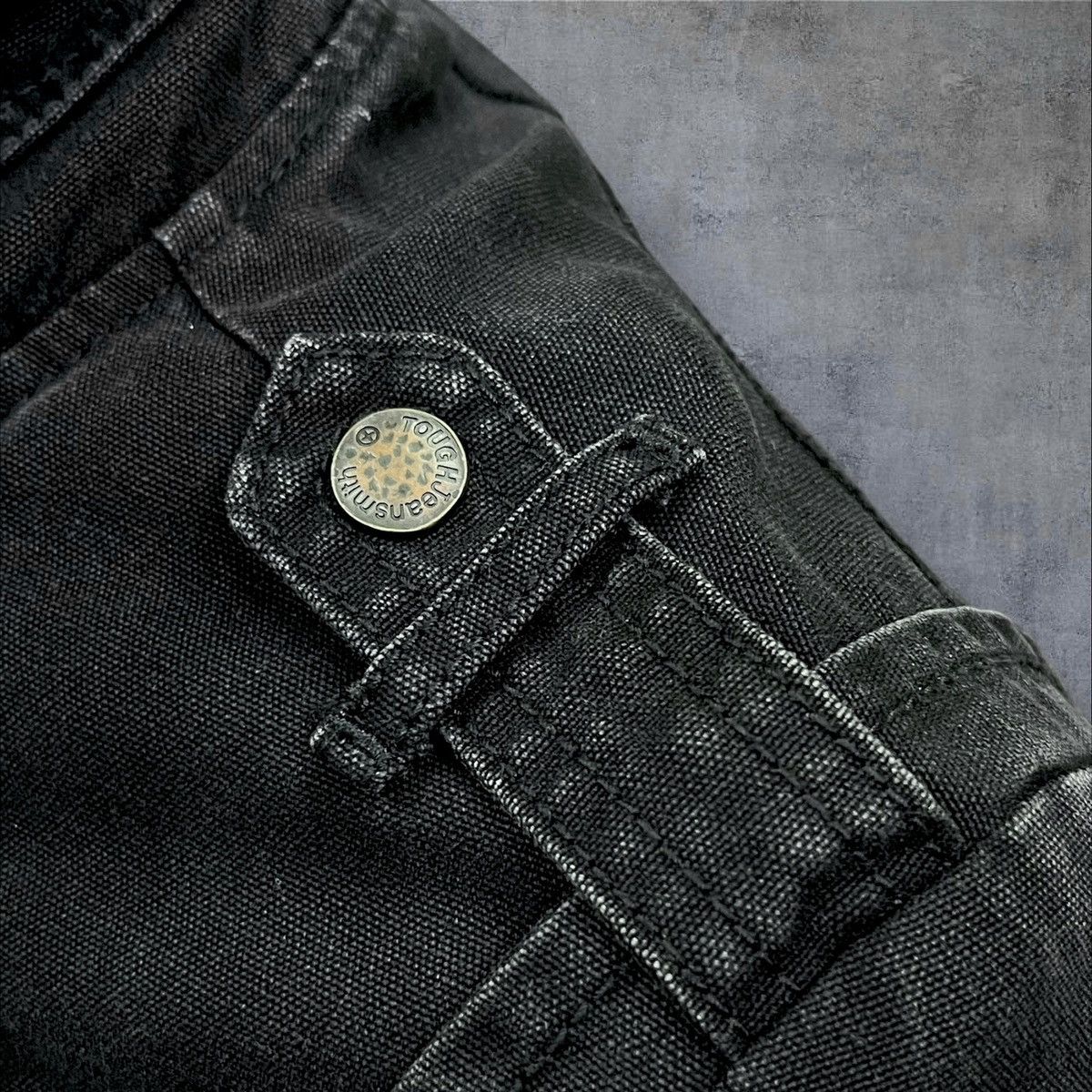 ROCKSMITH 🔥Grunge🔥Vintage Tough Jeansmith Rock & Roll Canvas Jacket Size US M / EU 48-50 / 2 - 13 Thumbnail