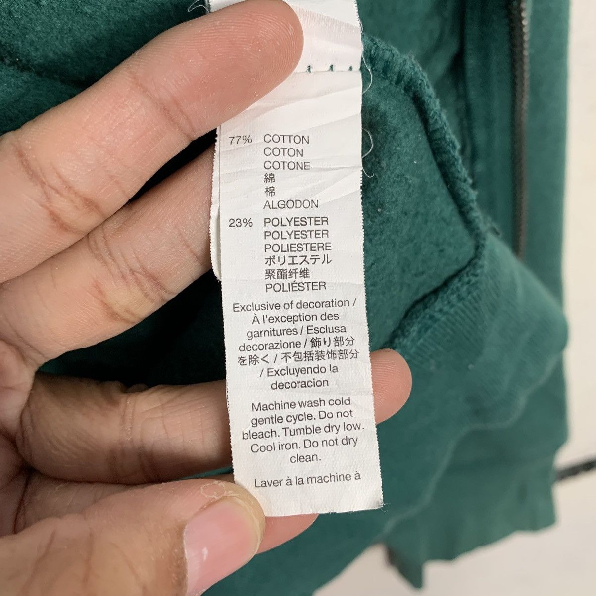 Gap Gap Big Logo Zipper Hoodie Size US M / EU 48-50 / 2 - 18 Thumbnail