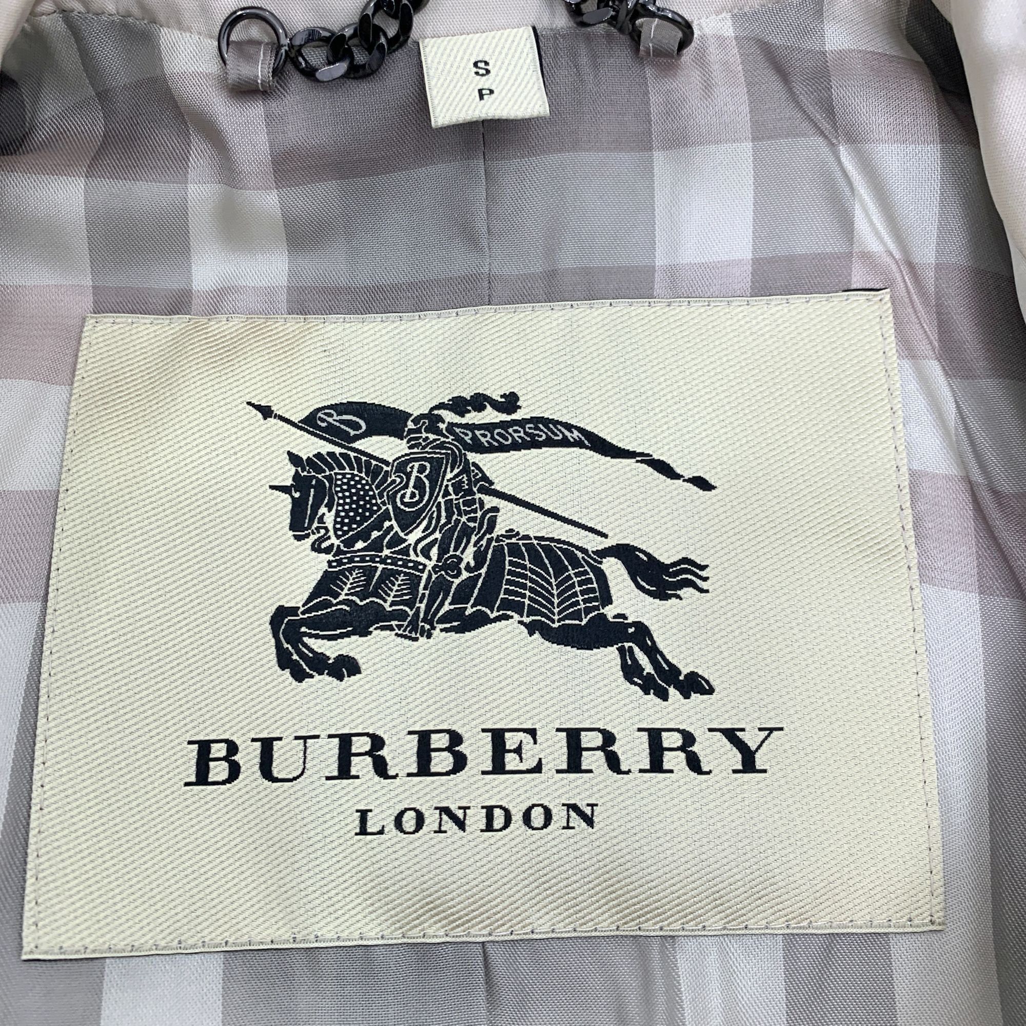 Burberry Burberry Beige Single-Breasted Belted Trench Coat (Size S) Size S / US 4 / IT 40 - 2 Thumbnail