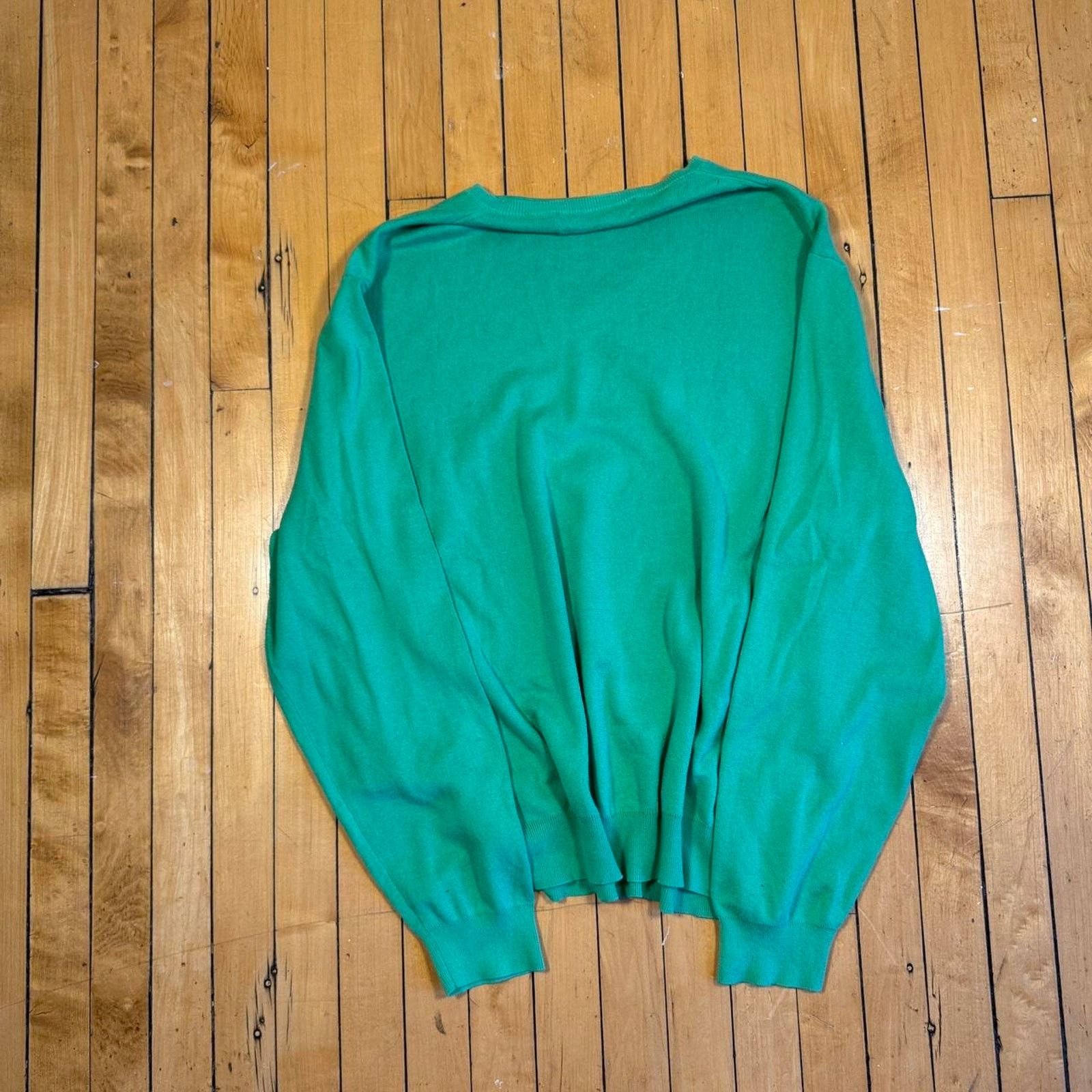 Polo Ralph Lauren Green polo ralph lauren v Size US XXL / EU 58 / 5 - 3 Thumbnail