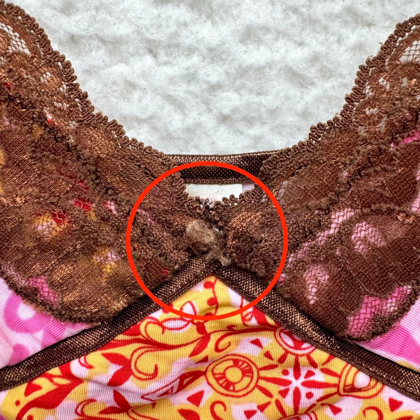 Vintage VINTAGE Y2K Slip Dress Small Pink Brown Pattern Boho Fairy Grunge Whimsigoth Size S / US 4 / IT 40 - 5 Thumbnail