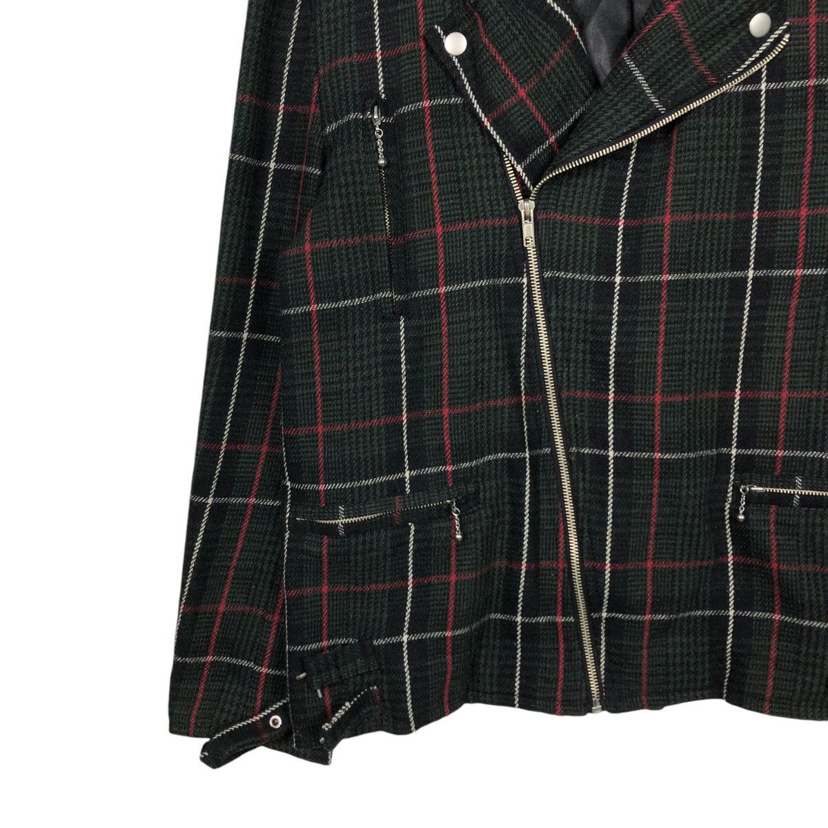 Japanese Brand 🔥VINTAGE BIKER JACKET DOUBLE COLLAR HIKARI ISSEY MIYAKE Size US L / EU 52-54 / 3 - 6 Thumbnail
