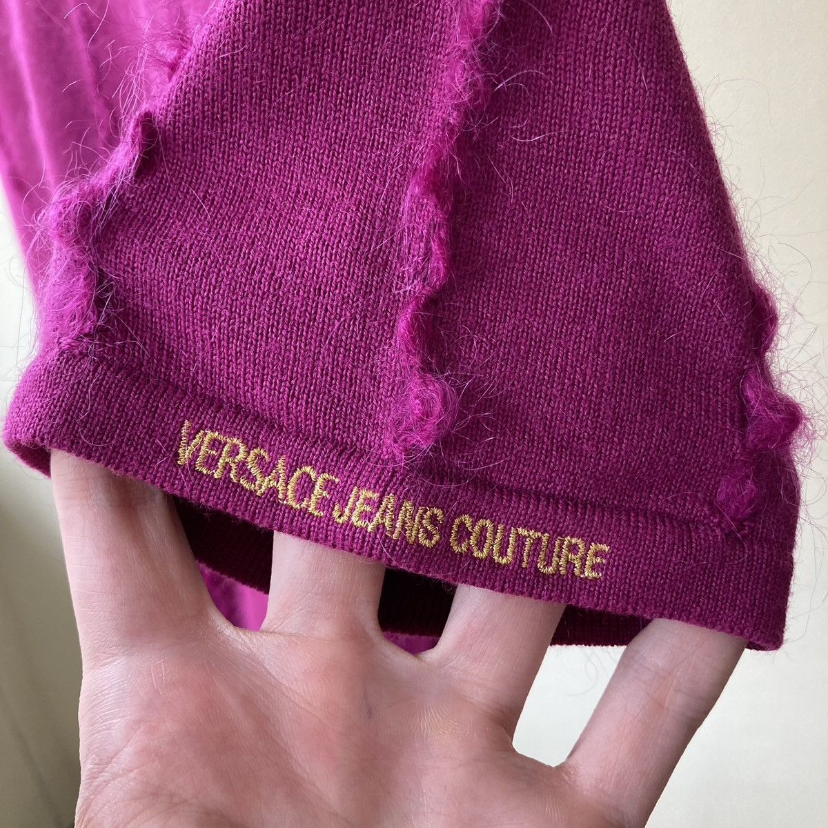 Versace Versace Sweater Pink Barbie Style Vintage Size XL / US 12-14 / IT 48-50 - 3 Thumbnail