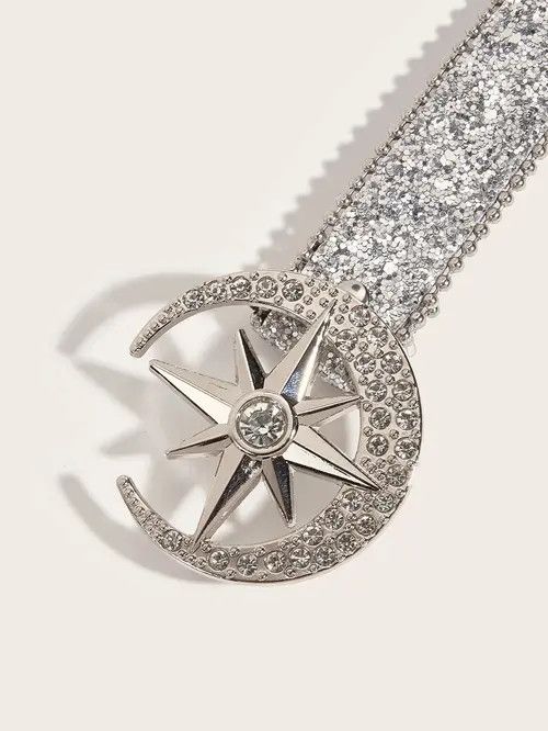 Goods Belts Moon Rhinestone Belt Size ONE SIZE - 4 Thumbnail