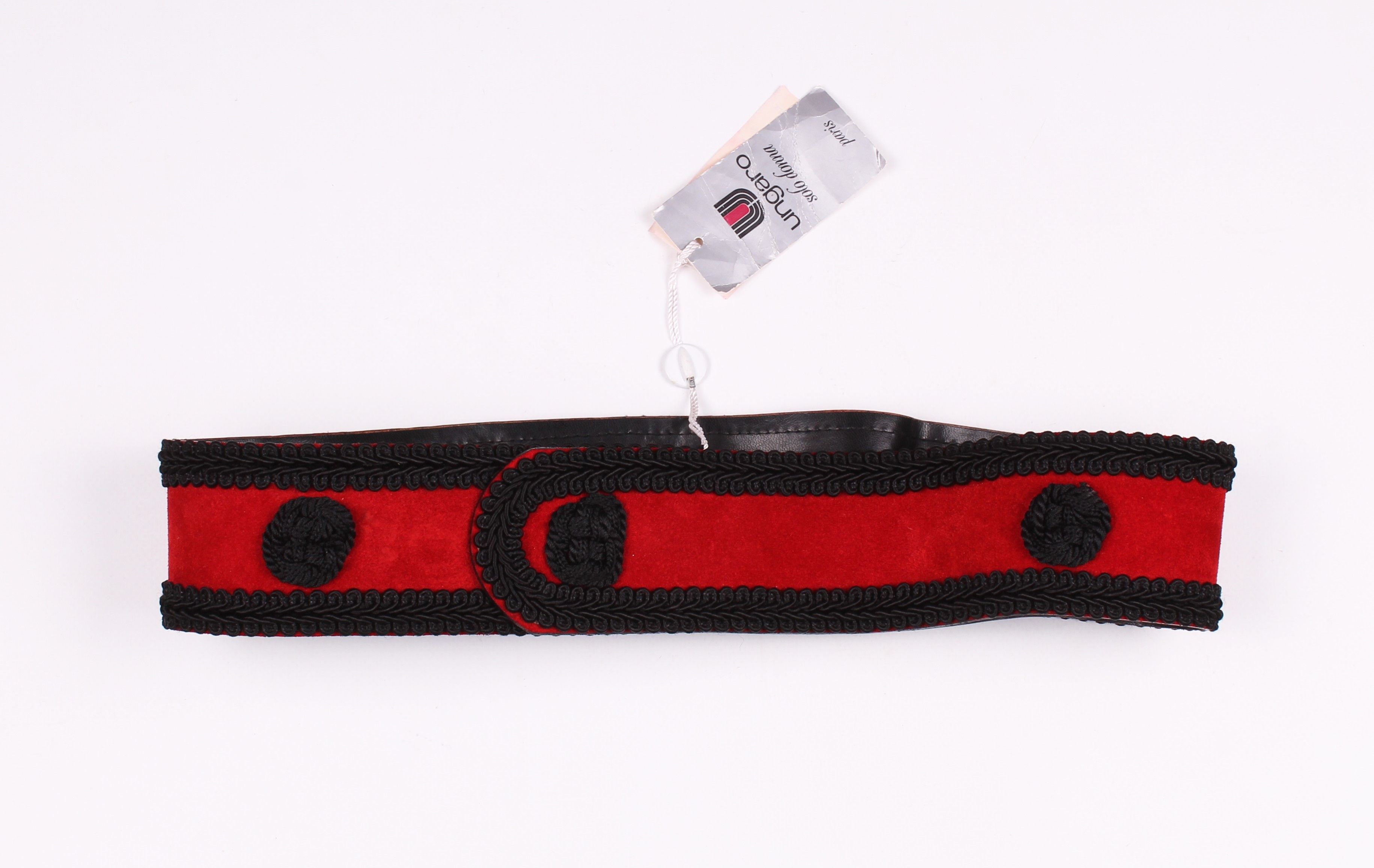 Emanuel Ungaro × Vintage Vintage Emanuel Ungaro 90's Leather Waist Belt Size ONE SIZE - 1 Thumbnail