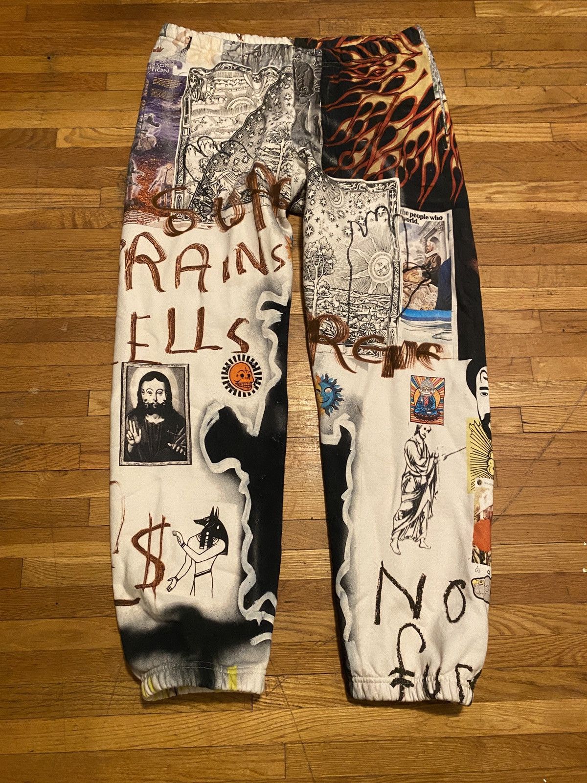 Supreme Supreme LSD Spells Sweatpants Large FW20 | Grailed