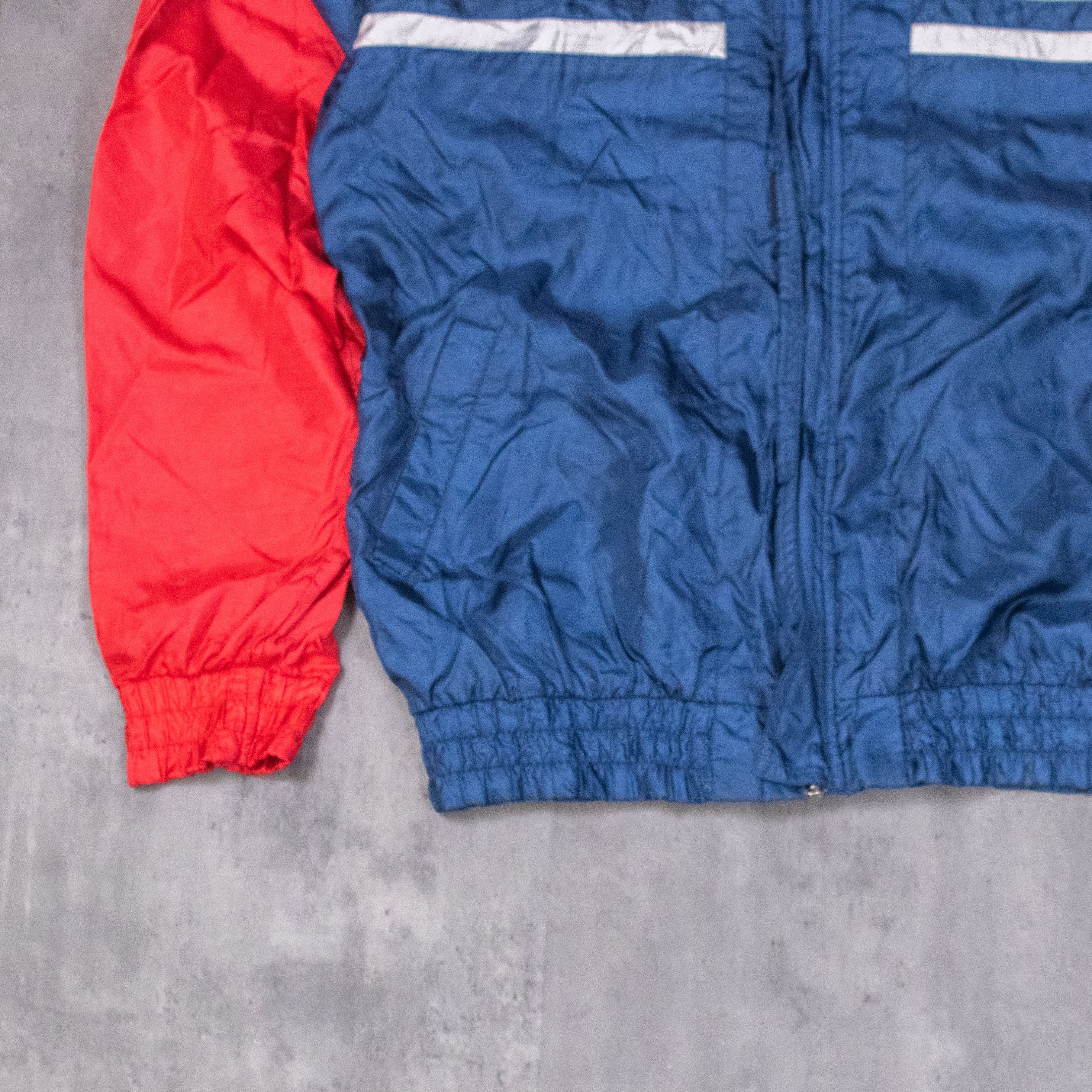Vintage Vintage 1990's Baysport U.S.A Bloke Style Windbreaker Jacket Size US M / EU 48-50 / 2 - 5 Thumbnail