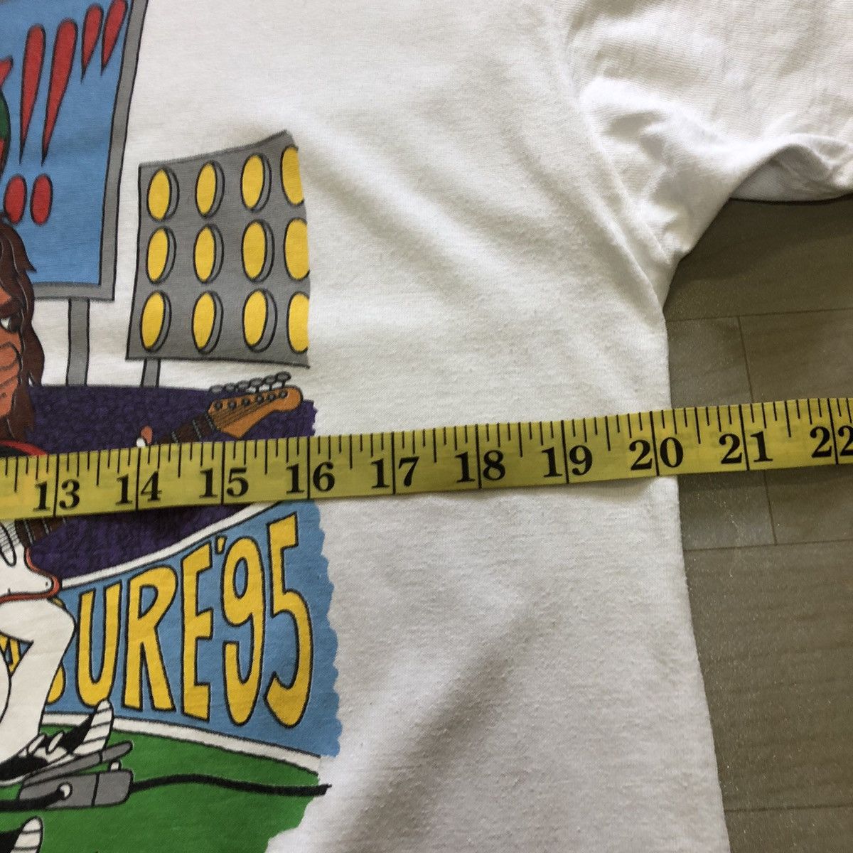 Band Tees × Japanese Brand × Vintage Vintage 95 B'z Japanese Rock Band Live Gym Pleasure Size US M / EU 48-50 / 2 - 6 Thumbnail