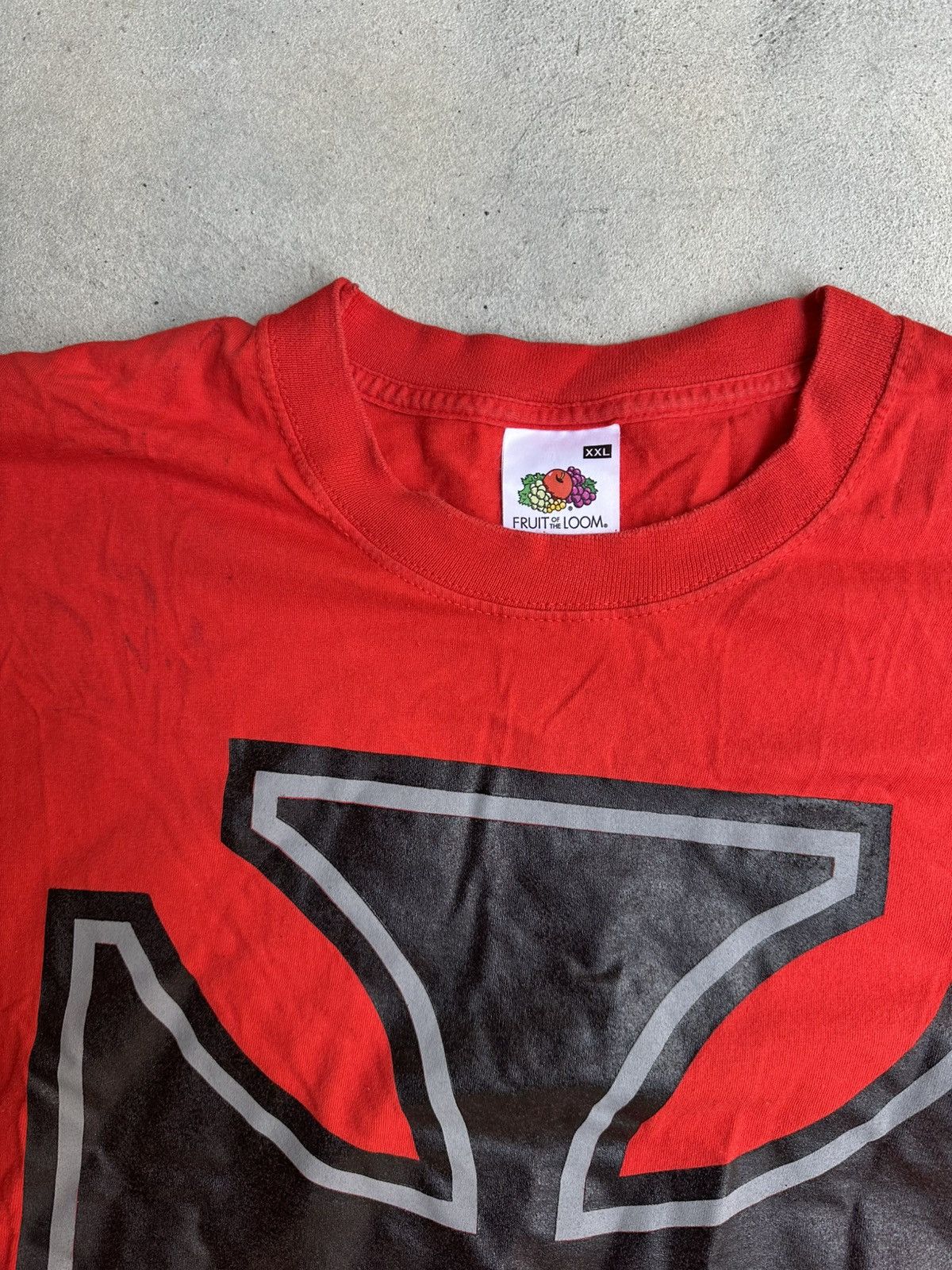 Fruit Of The Loom RED IRON CROSS T-SHIRT Size US XL / EU 56 / 4 - 4 Thumbnail